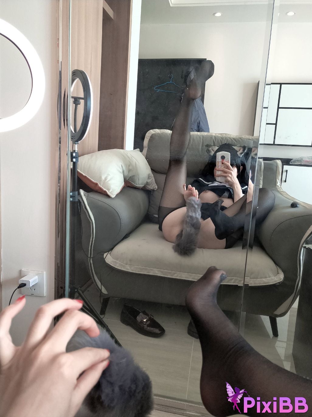 Cosplayer Titanium alloy TiTi dog PixiBB.COM 015