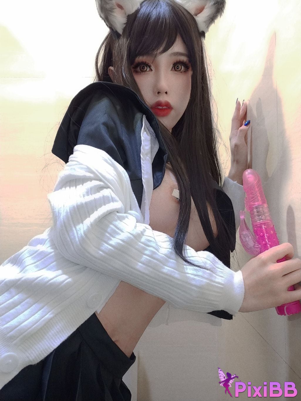 Cosplayer Titanium alloy TiTi dog PixiBB.COM 044