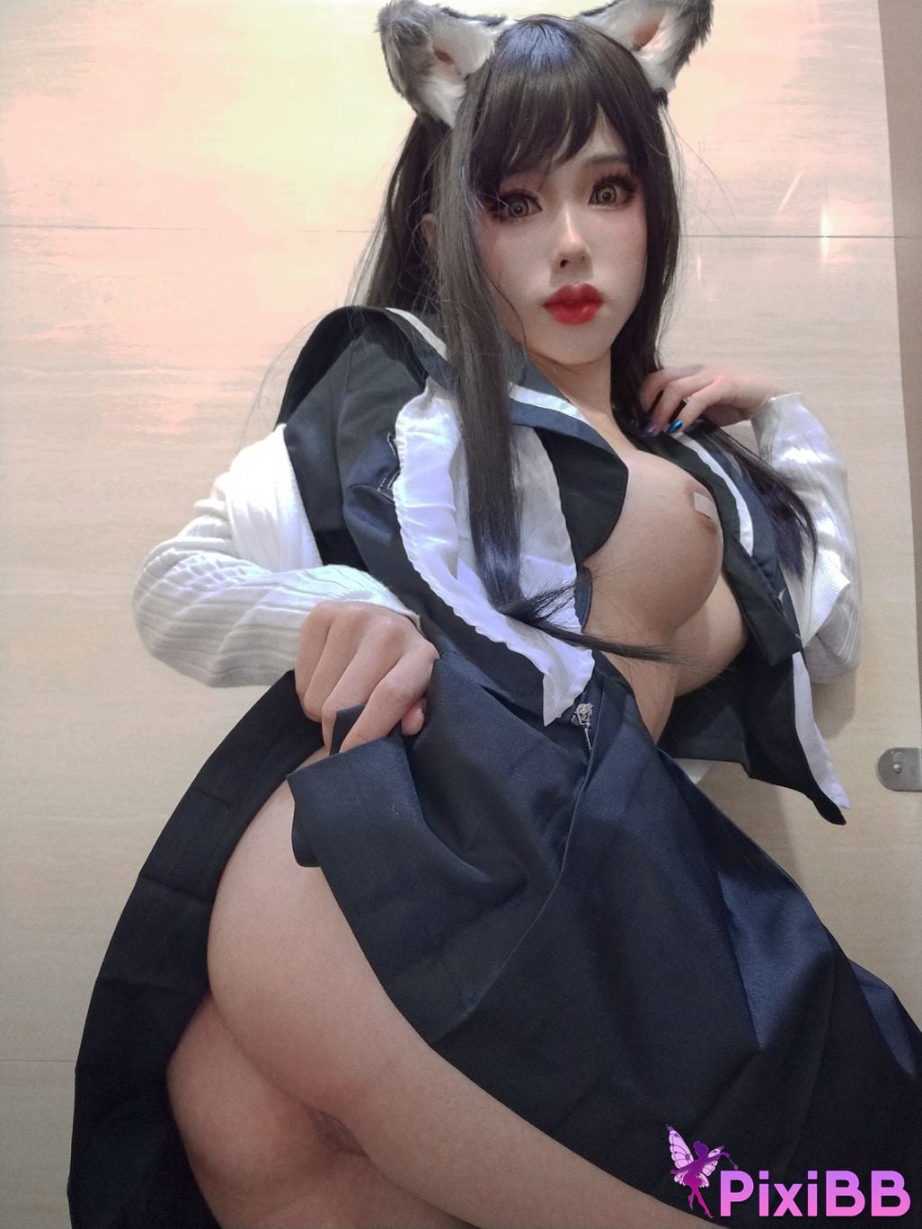 Cosplayer Titanium alloy TiTi dog PixiBB.COM 048