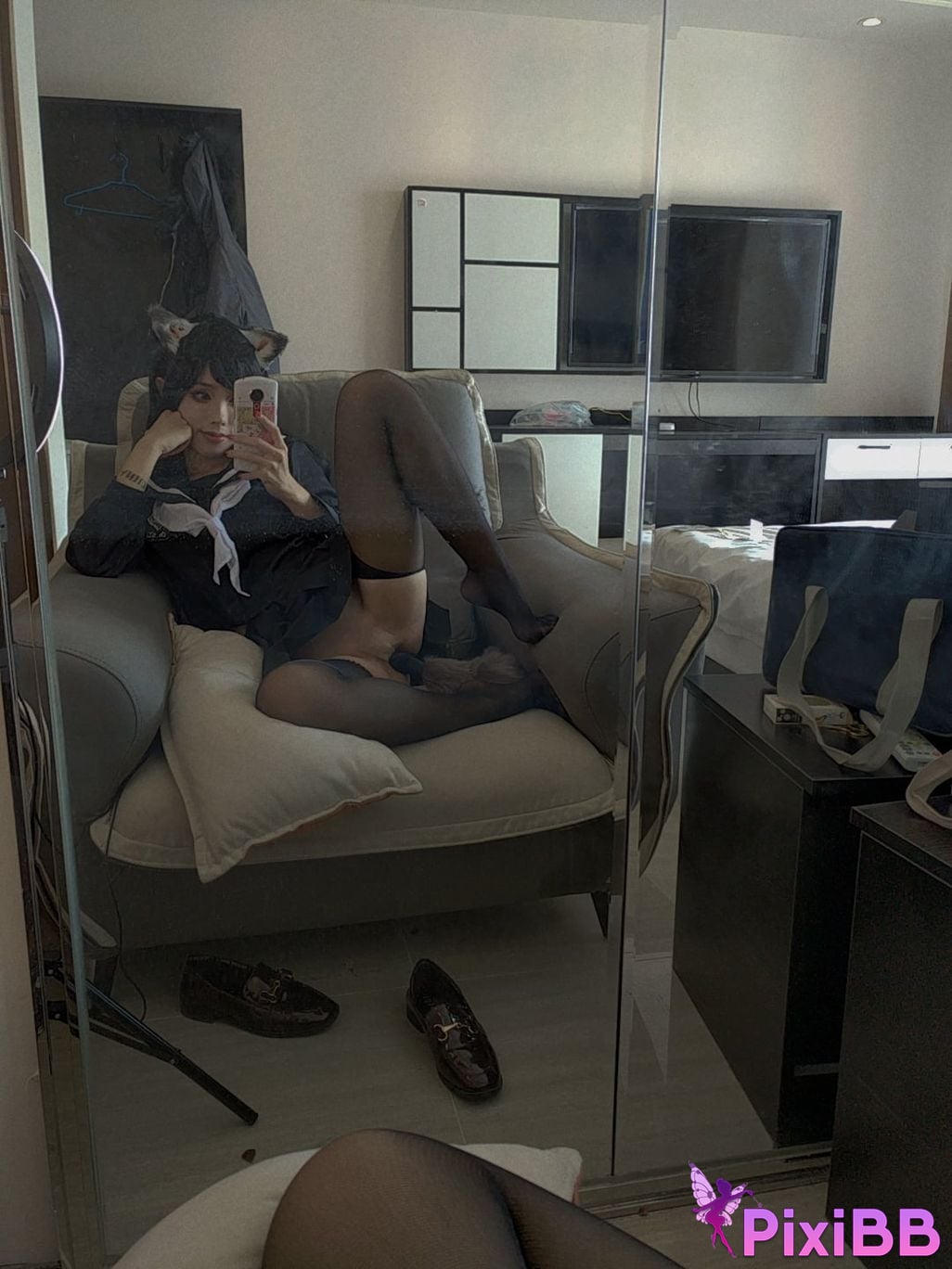 Cosplayer Titanium alloy TiTi dog PixiBB.COM 073