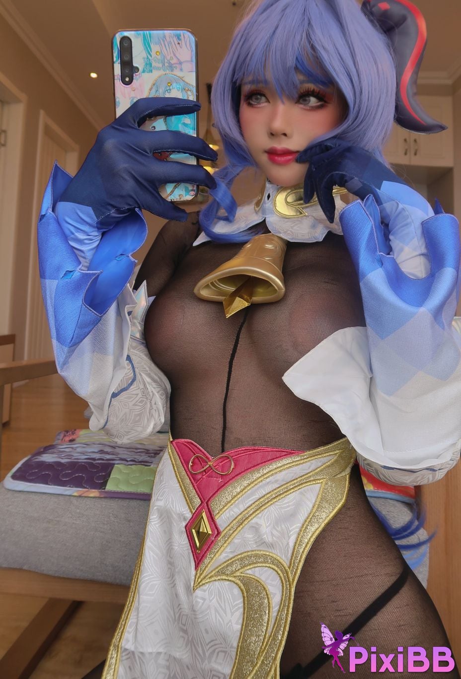 Cosplayer Titanium alloy TiTi Ganyu PixiBB.COM 008