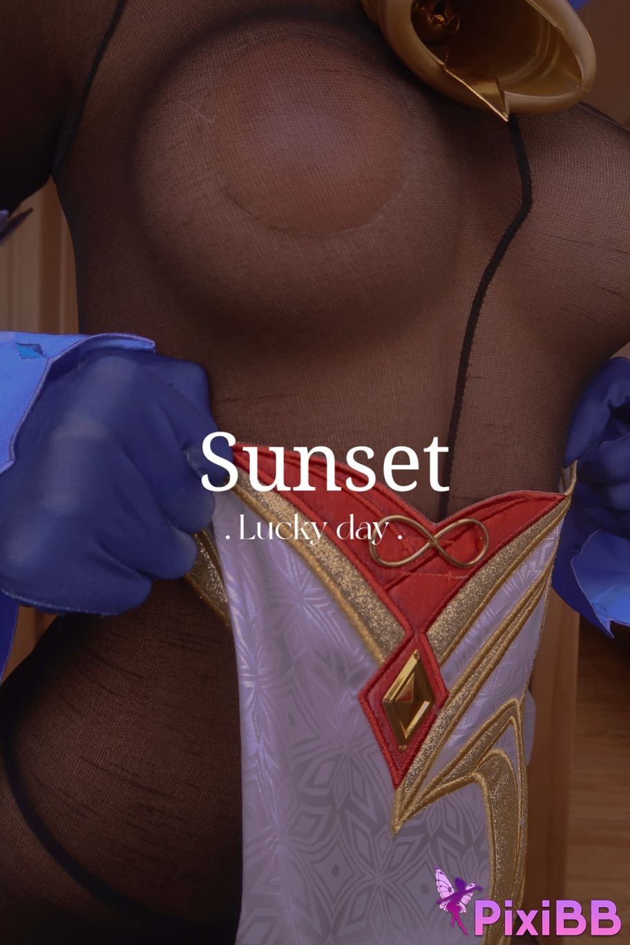 Cosplayer Titanium alloy TiTi Ganyu PixiBB.COM 016