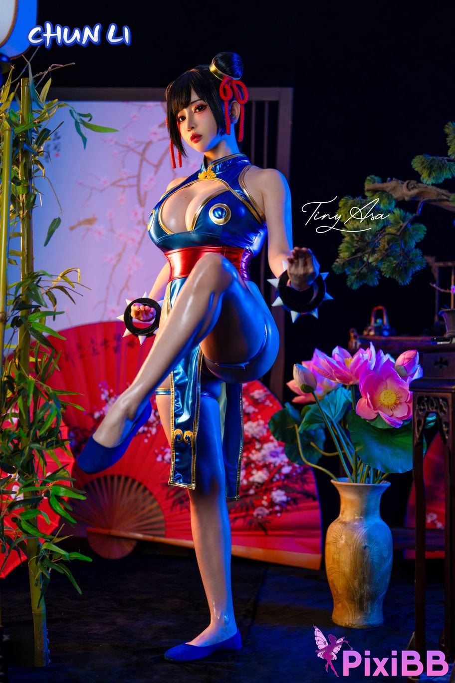 Cosplayer Tiny Asa Chun li PixiBB.COM 034