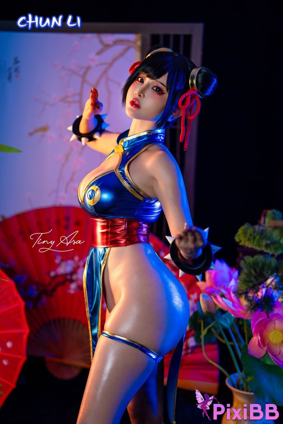 Cosplayer Tiny Asa Chun li PixiBB.COM 056