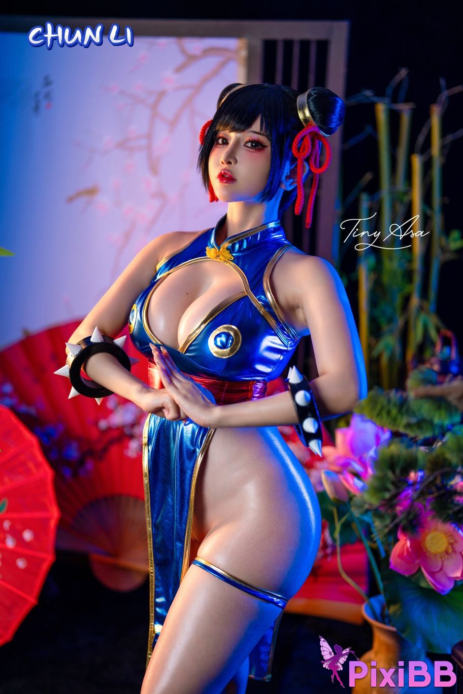 Cosplayer Tiny Asa Chun li PixiBB.COM 067