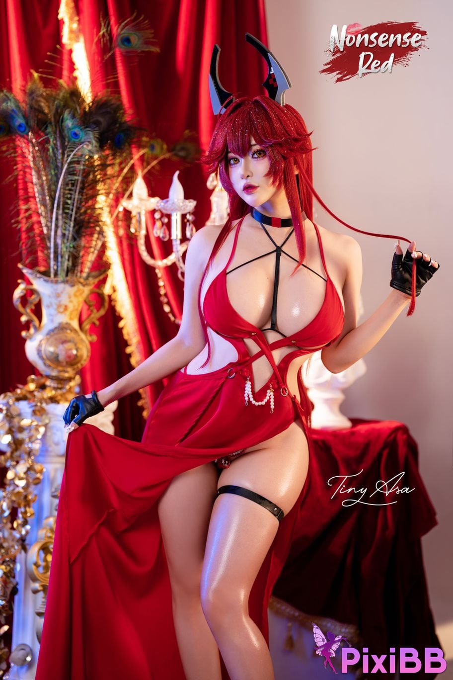 Cosplay Tiny Asa Little Red Riding Hood Nikke PixiBB.COM 001