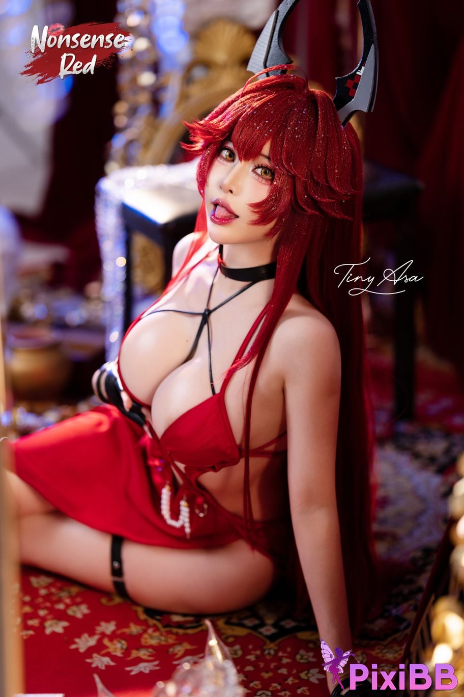Cosplay Tiny Asa Little Red Riding Hood Nikke PixiBB.COM 013