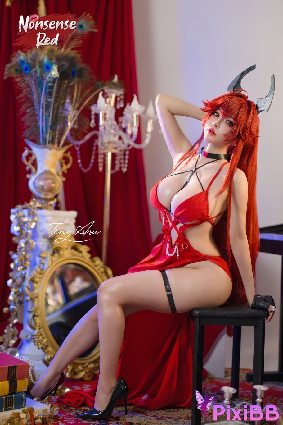 Cosplay Tiny Asa Little Red Riding Hood Nikke PixiBB.COM 034