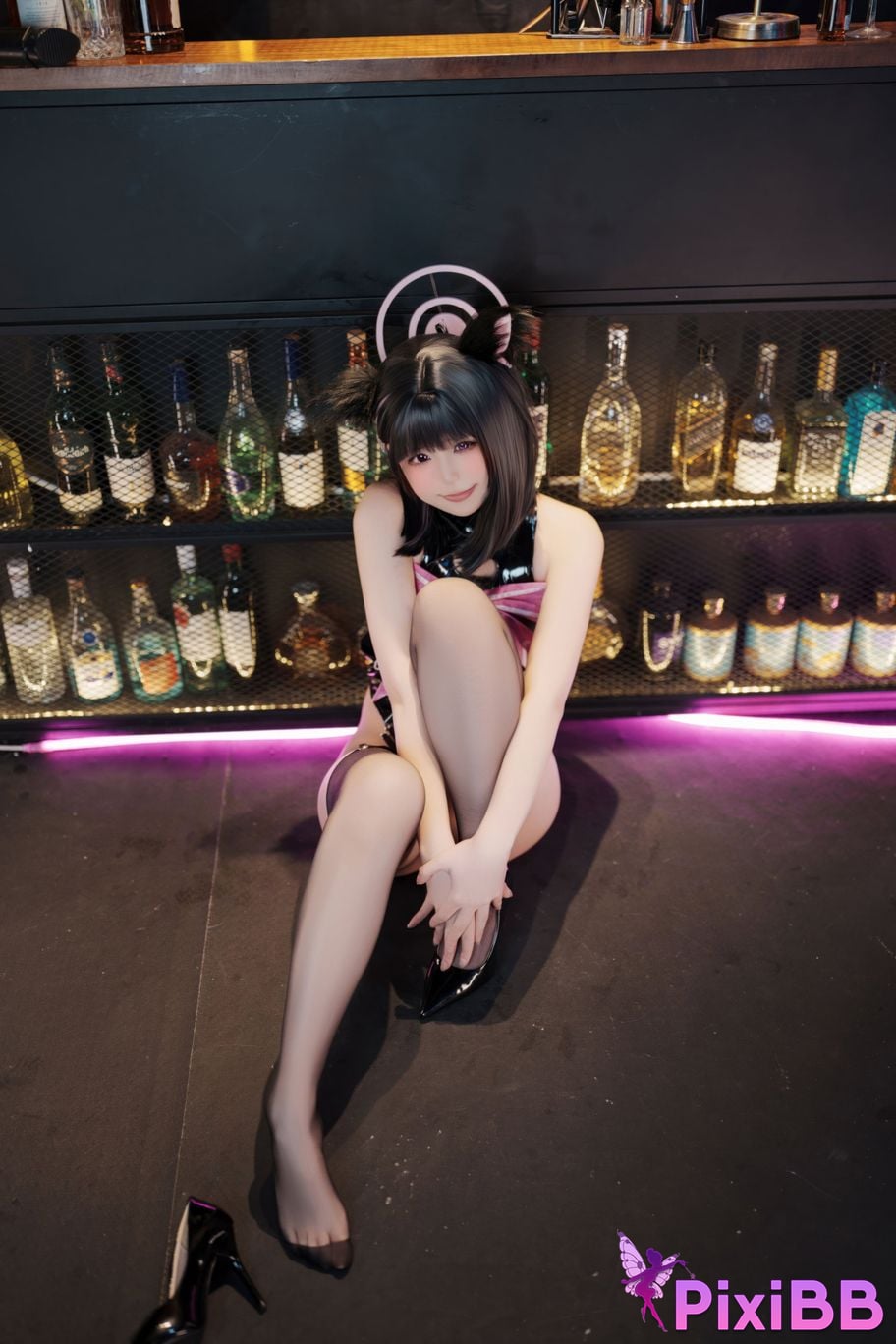 Cosplayer Quan Ran is a little hungry Azure Files Anzuyama Kazusa fan PixiBB.COM 027