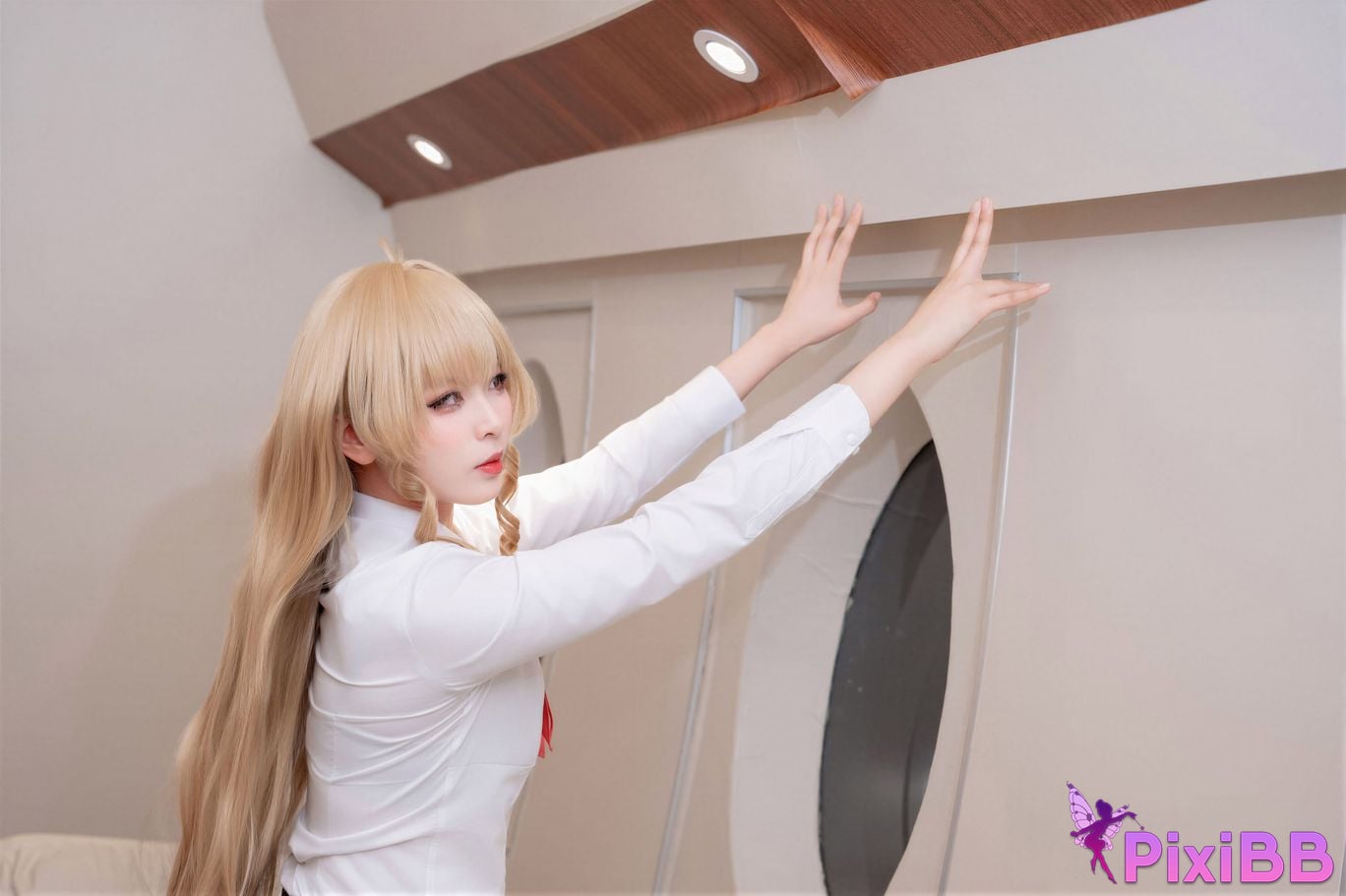 Cosplayer Senior Sister Xuan Xiao azur lane Andrea A safe and comfortable journey PixiBB.COM 004