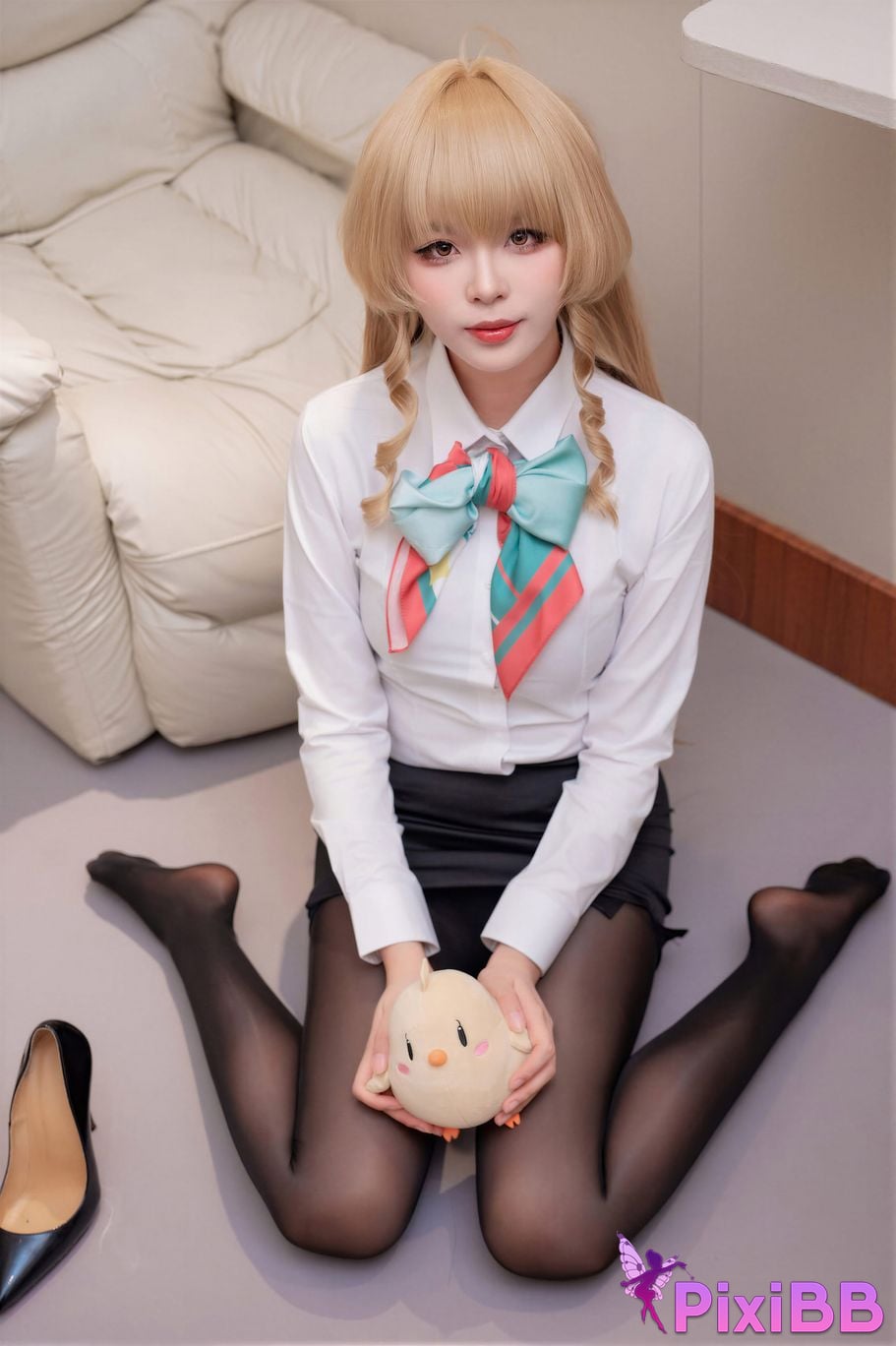 Cosplayer Senior Sister Xuan Xiao azur lane Andrea A safe and comfortable journey PixiBB.COM 033