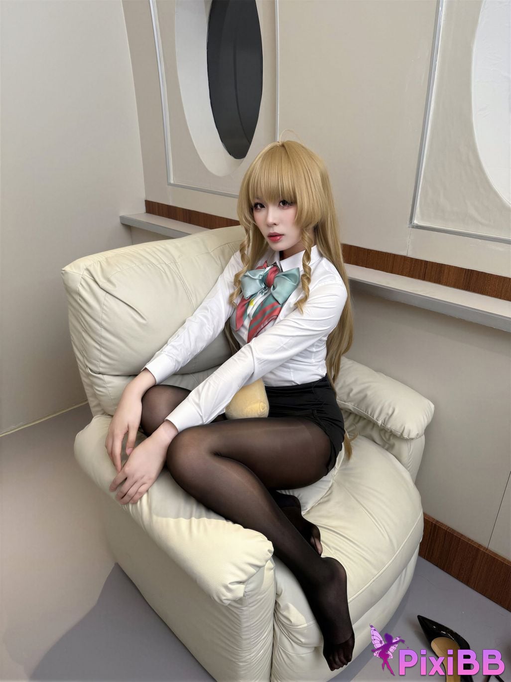 Cosplayer Senior Sister Xuan Xiao azur lane Andrea A safe and comfortable journey PixiBB.COM 046