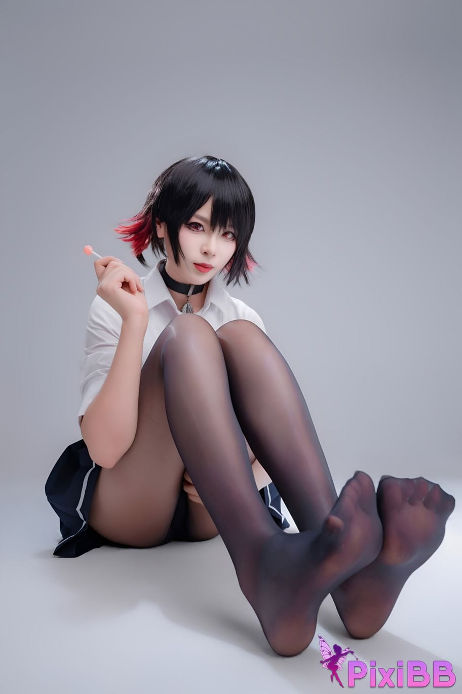 Cosplay Senior Sister Xuan Xiao Shark Girl JK PixiBB.COM 003