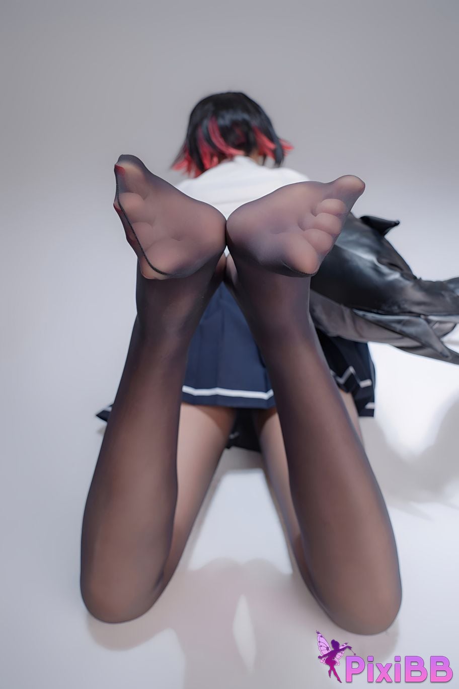 Cosplay Senior Sister Xuan Xiao Shark Girl JK PixiBB.COM 011