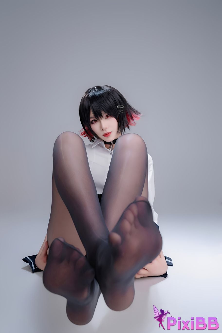 Cosplay Senior Sister Xuan Xiao Shark Girl JK PixiBB.COM 015