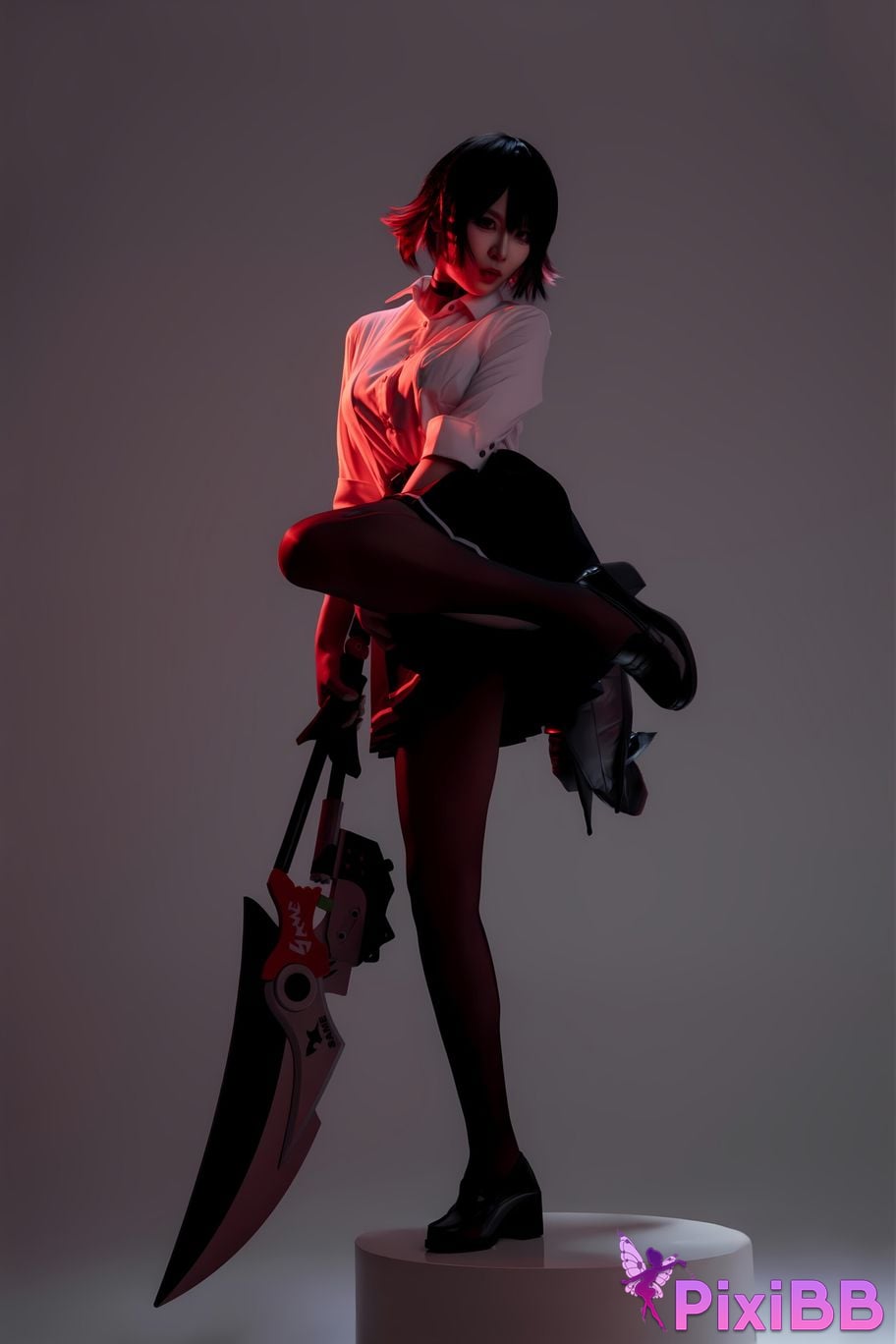 Cosplay Senior Sister Xuan Xiao Shark Girl JK PixiBB.COM 027