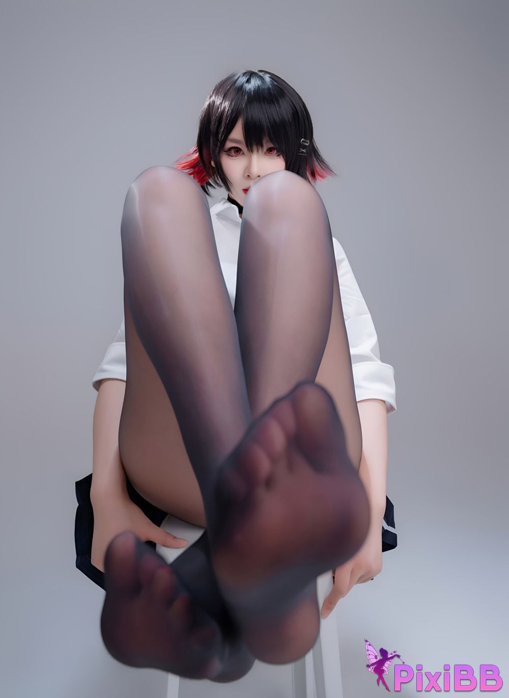 Cosplay Senior Sister Xuan Xiao Shark Girl JK PixiBB.COM 037