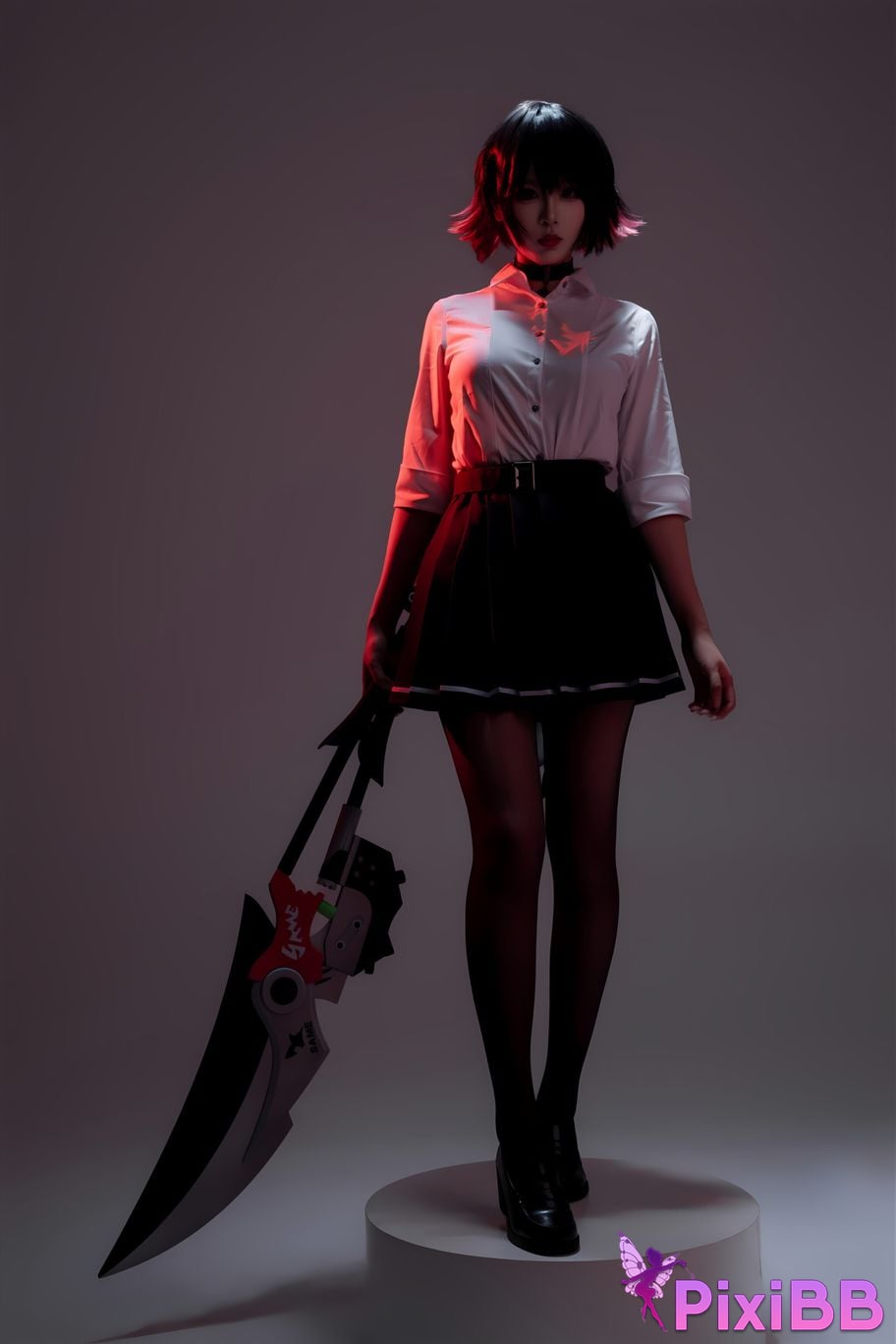 Cosplay Senior Sister Xuan Xiao Shark Girl JK PixiBB.COM 047