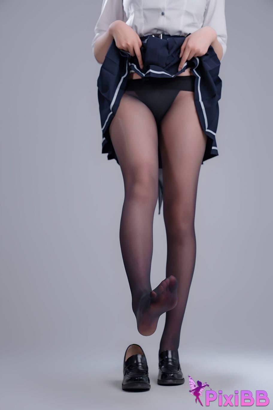 Cosplay Senior Sister Xuan Xiao Shark Girl JK PixiBB.COM 057