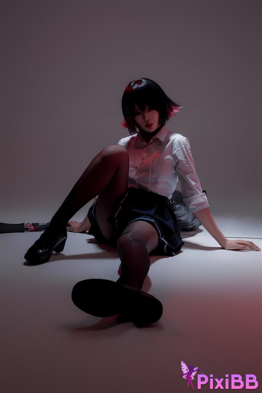 Cosplay Senior Sister Xuan Xiao Shark Girl JK PixiBB.COM 070