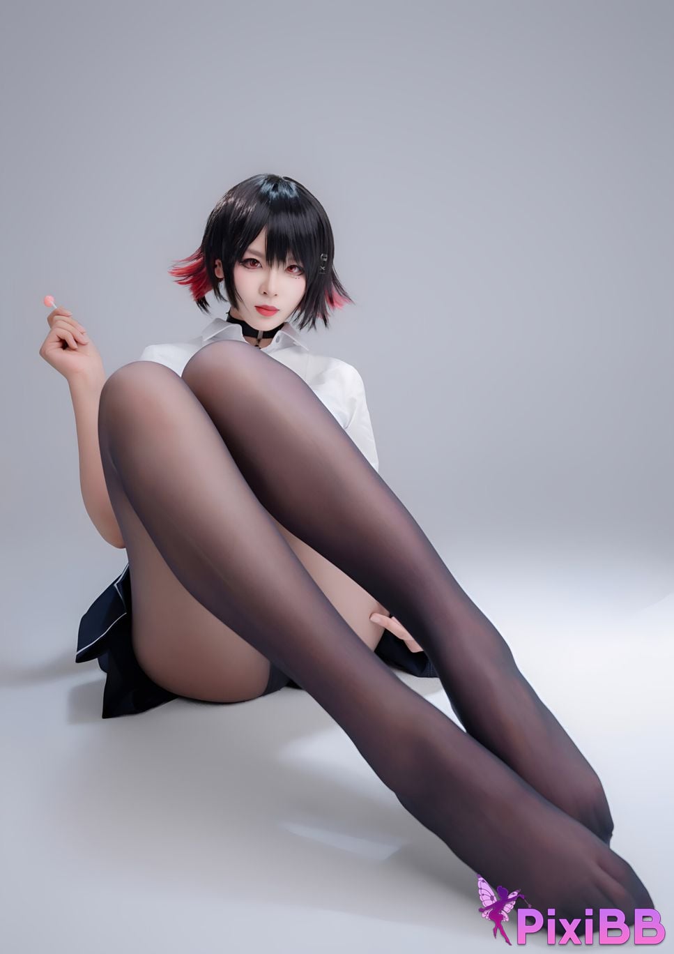 Cosplay Senior Sister Xuan Xiao Shark Girl JK PixiBB.COM 072