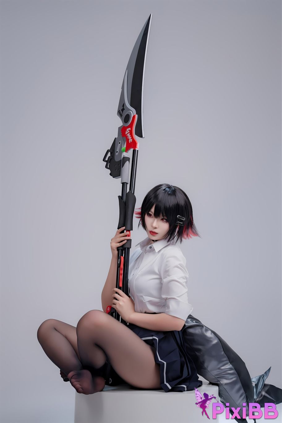 Cosplay Senior Sister Xuan Xiao Shark Girl JK PixiBB.COM 099