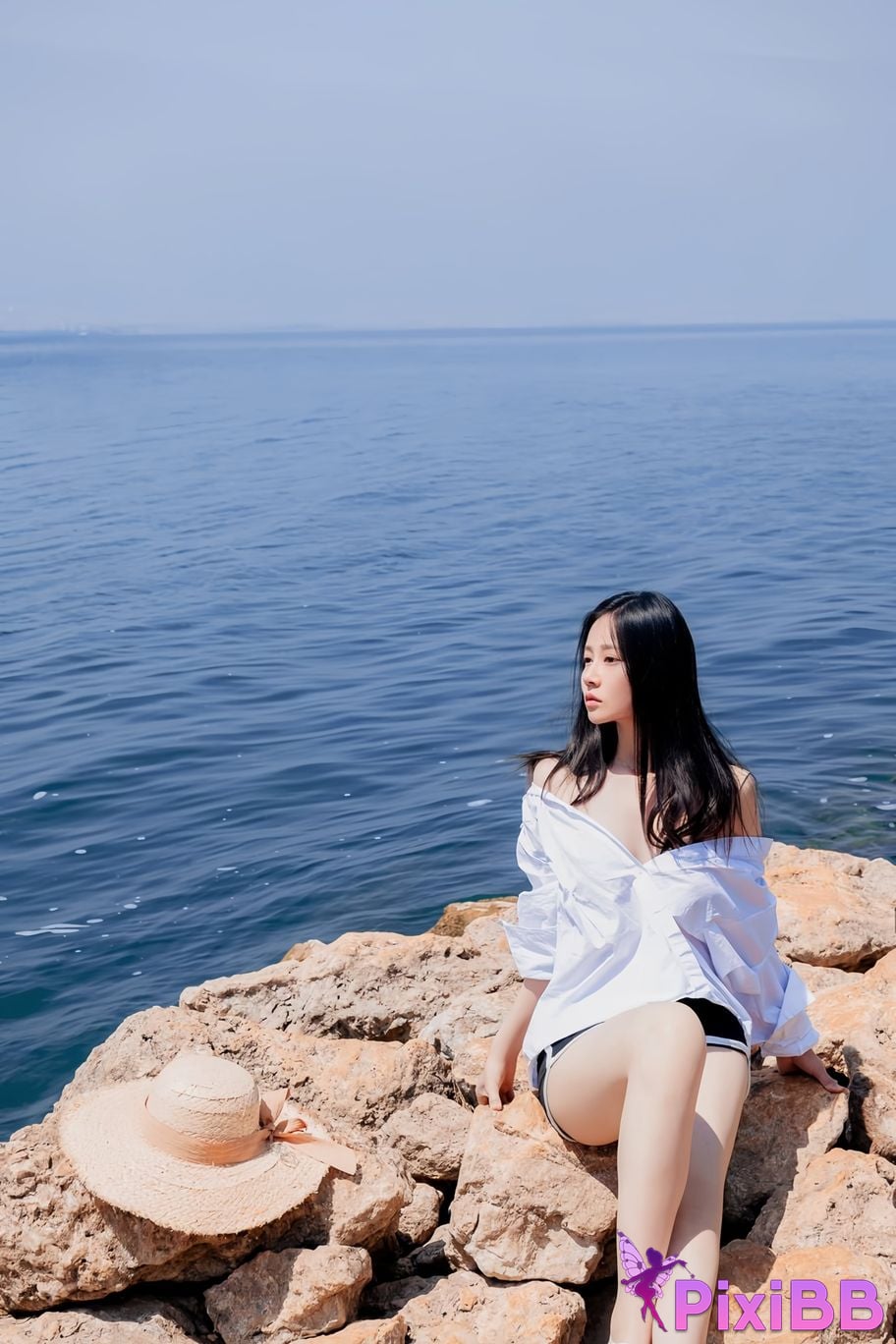 Cosplayer every year Nnian white shirt PixiBB.COM 001