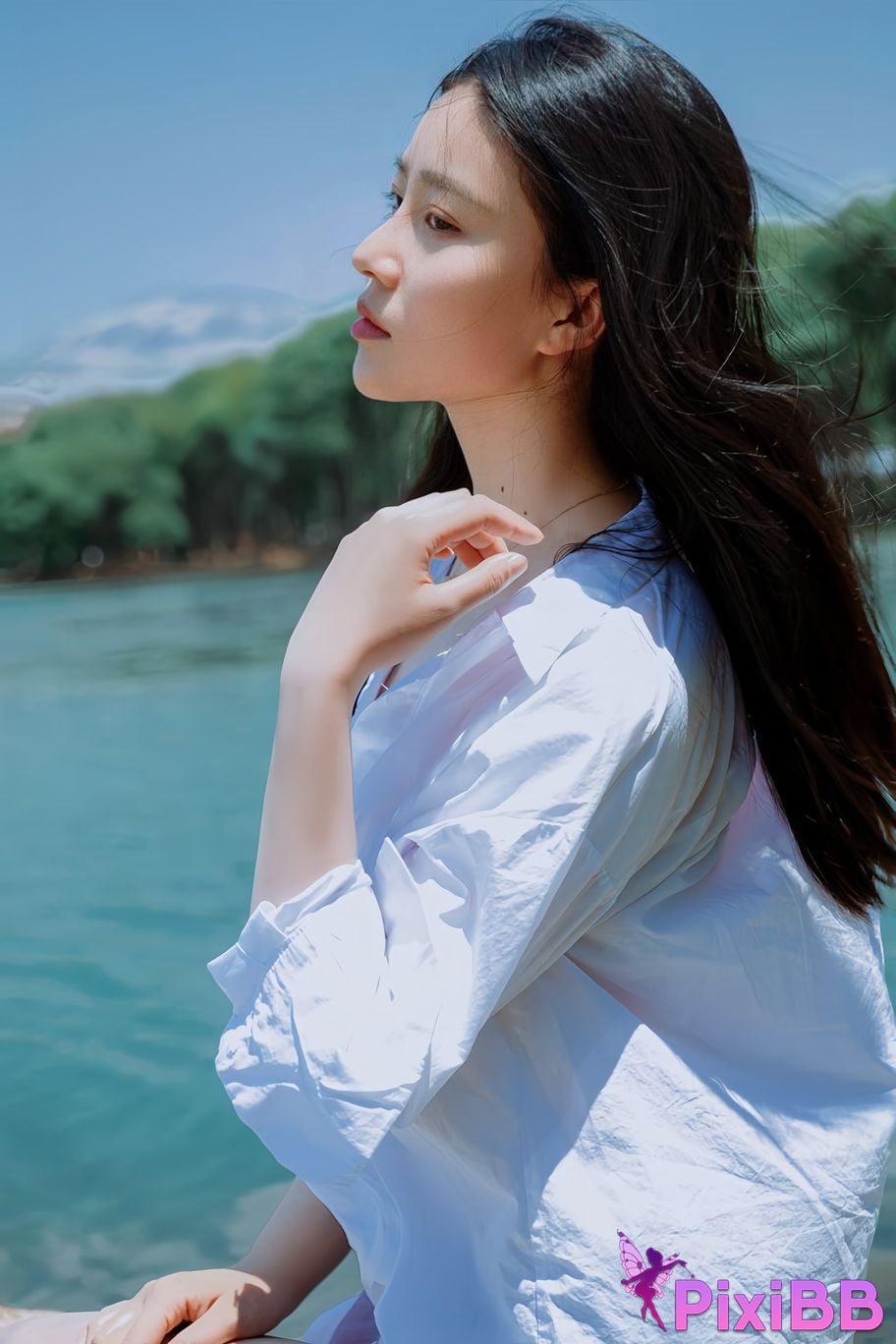 Cosplayer every year Nnian white shirt PixiBB.COM 020