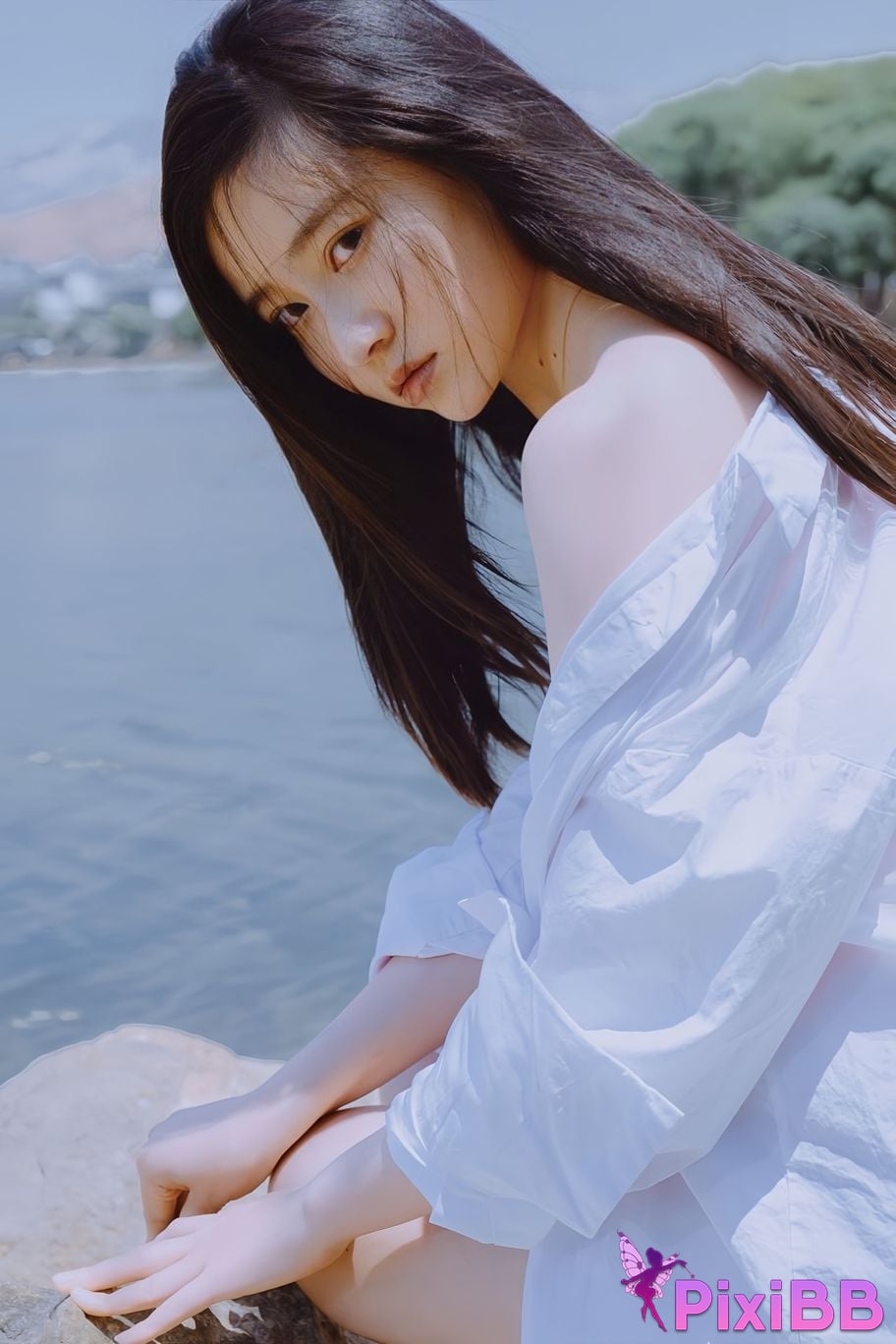 Cosplayer every year Nnian white shirt PixiBB.COM 026