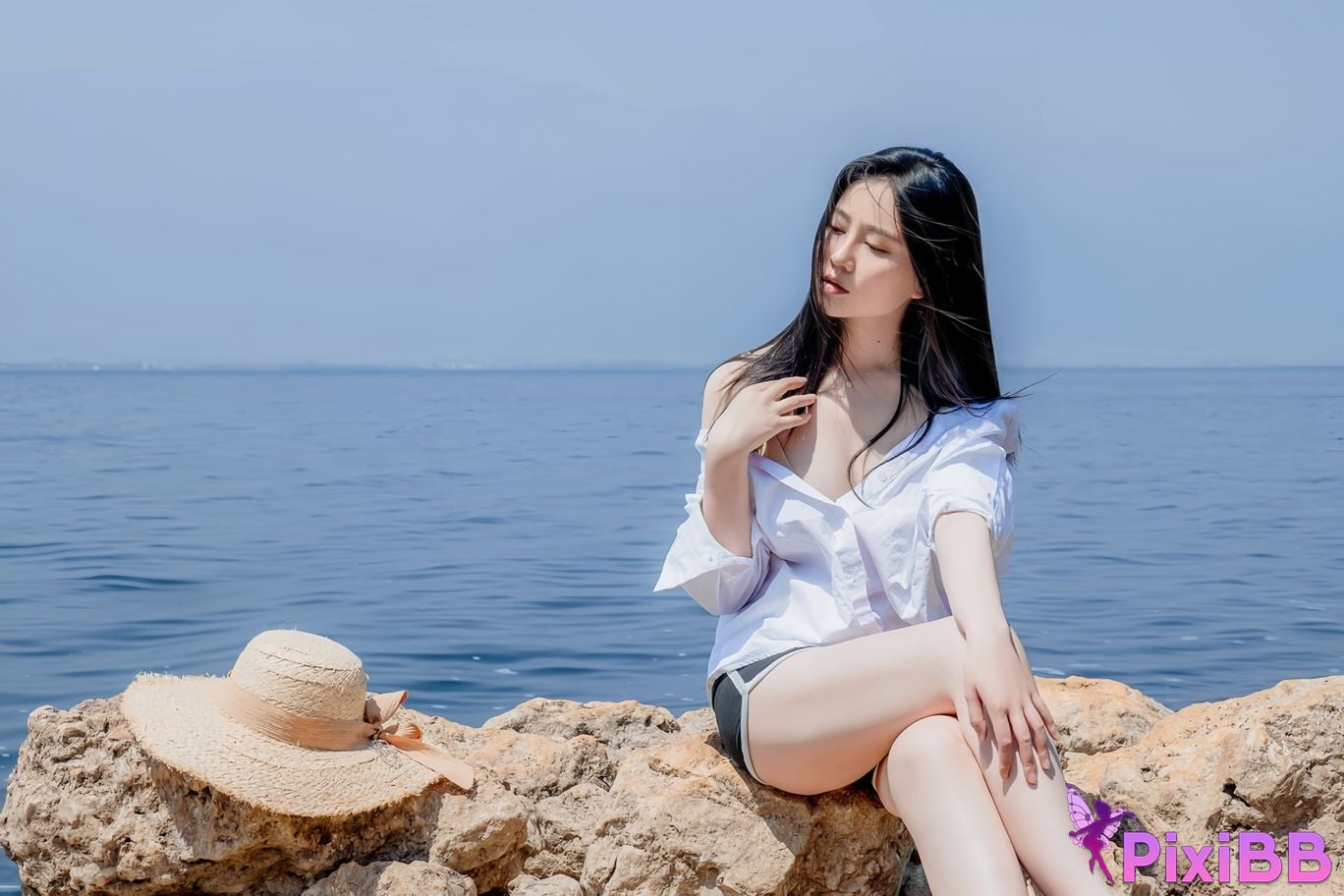 Cosplayer every year Nnian white shirt PixiBB.COM 040