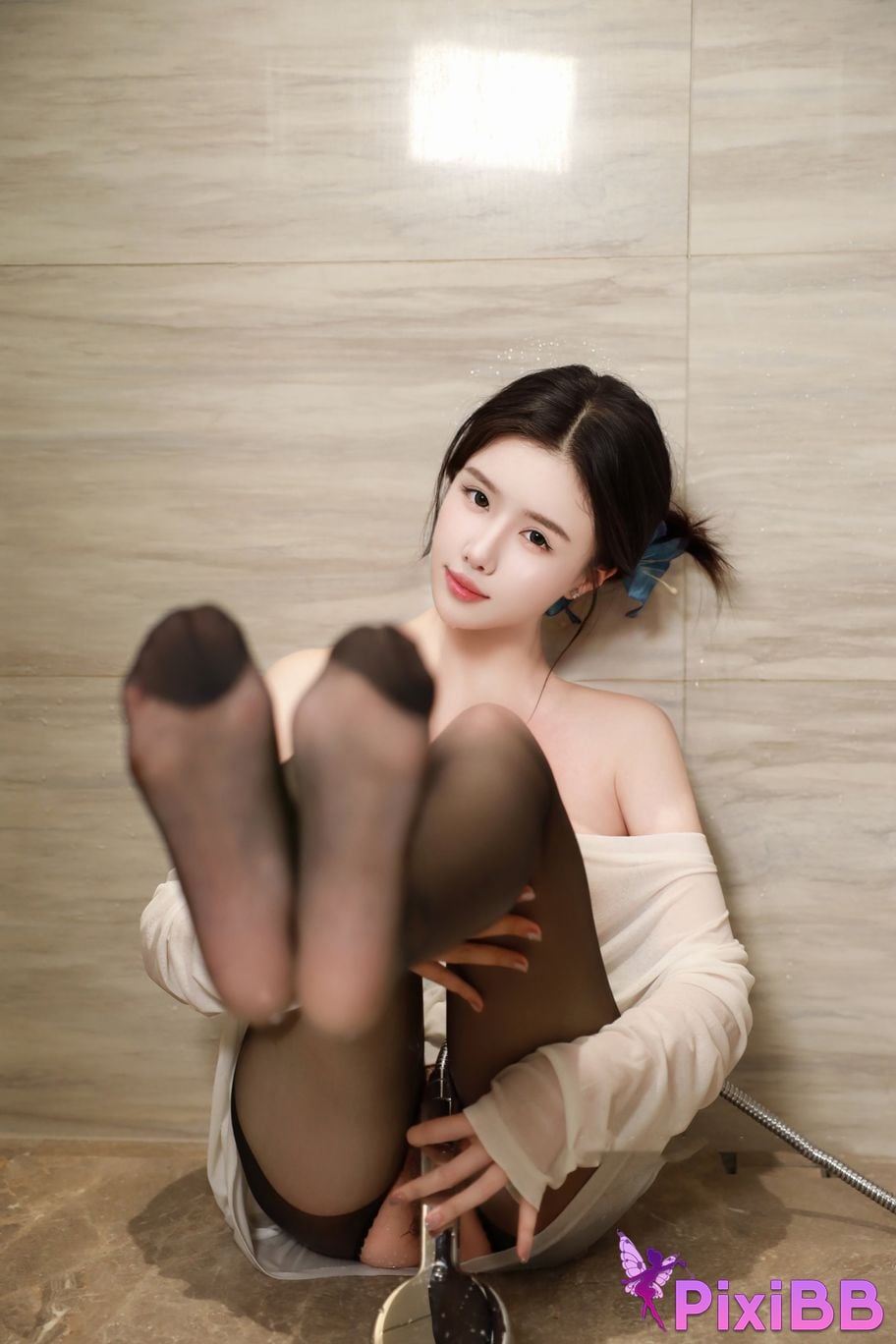 XR Uncensored Tang Pianpian Wet in bathroom PixiBB.COM 052