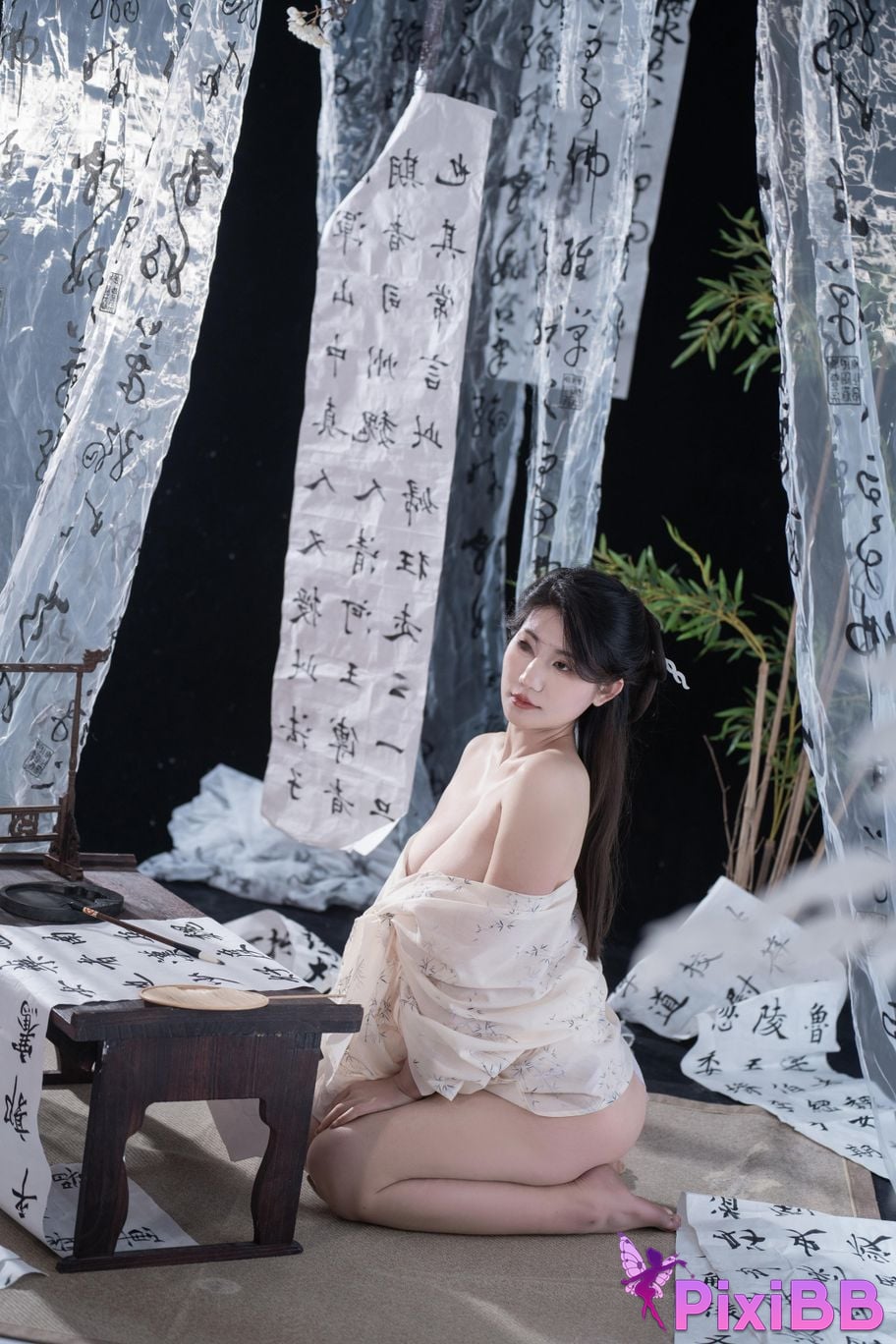 Cosplayer Xinglan is Lanlan and her name Lanmei. lovesickness PixiBB.COM 052