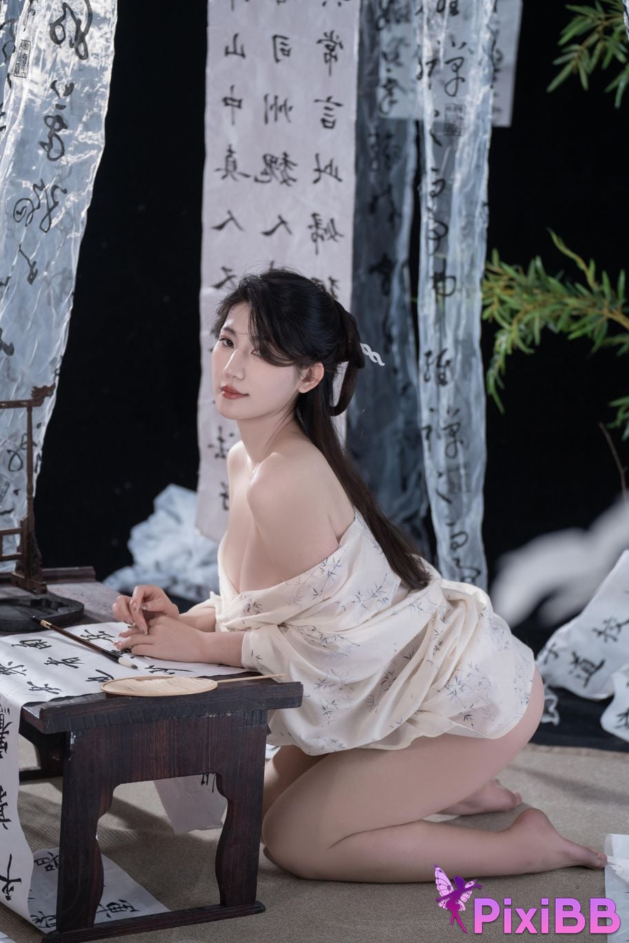 Cosplayer Xinglan is Lanlan and her name Lanmei. lovesickness PixiBB.COM 054