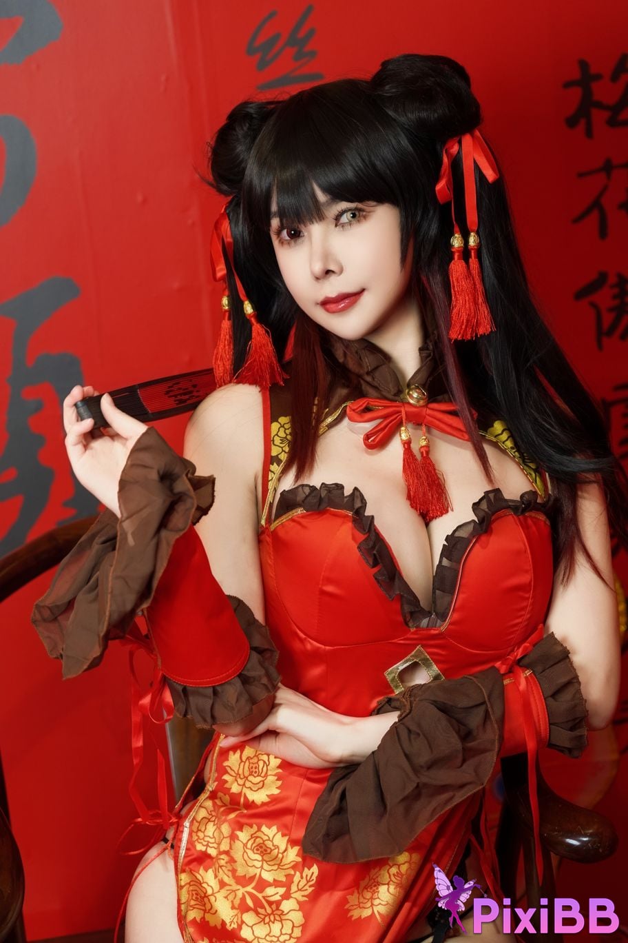 Cosplay Amazon Catfish Tokizaki Kurosan Cheongsam PixiBB.COM 019