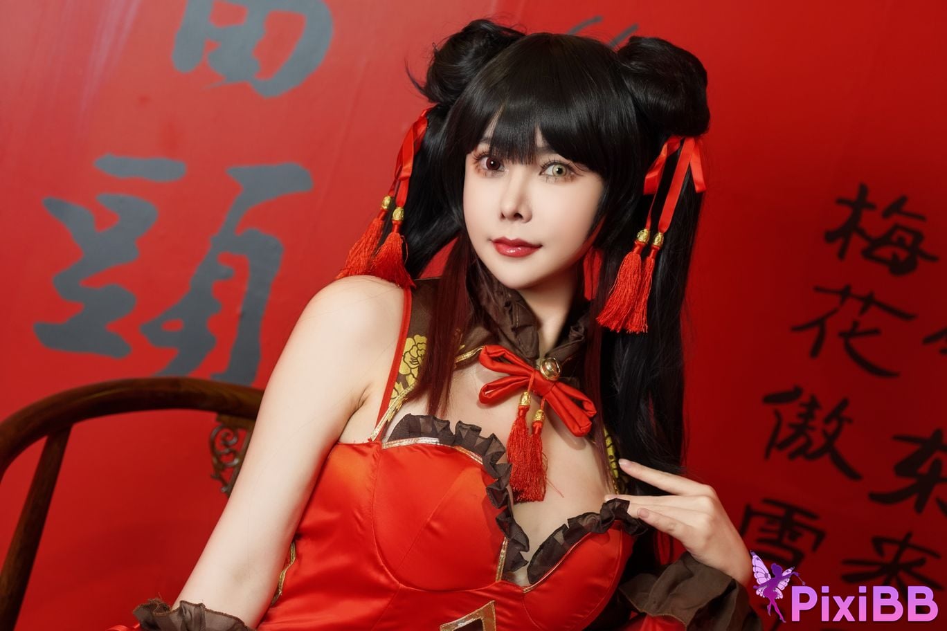 Cosplay Amazon Catfish Tokizaki Kurosan Cheongsam PixiBB.COM 021