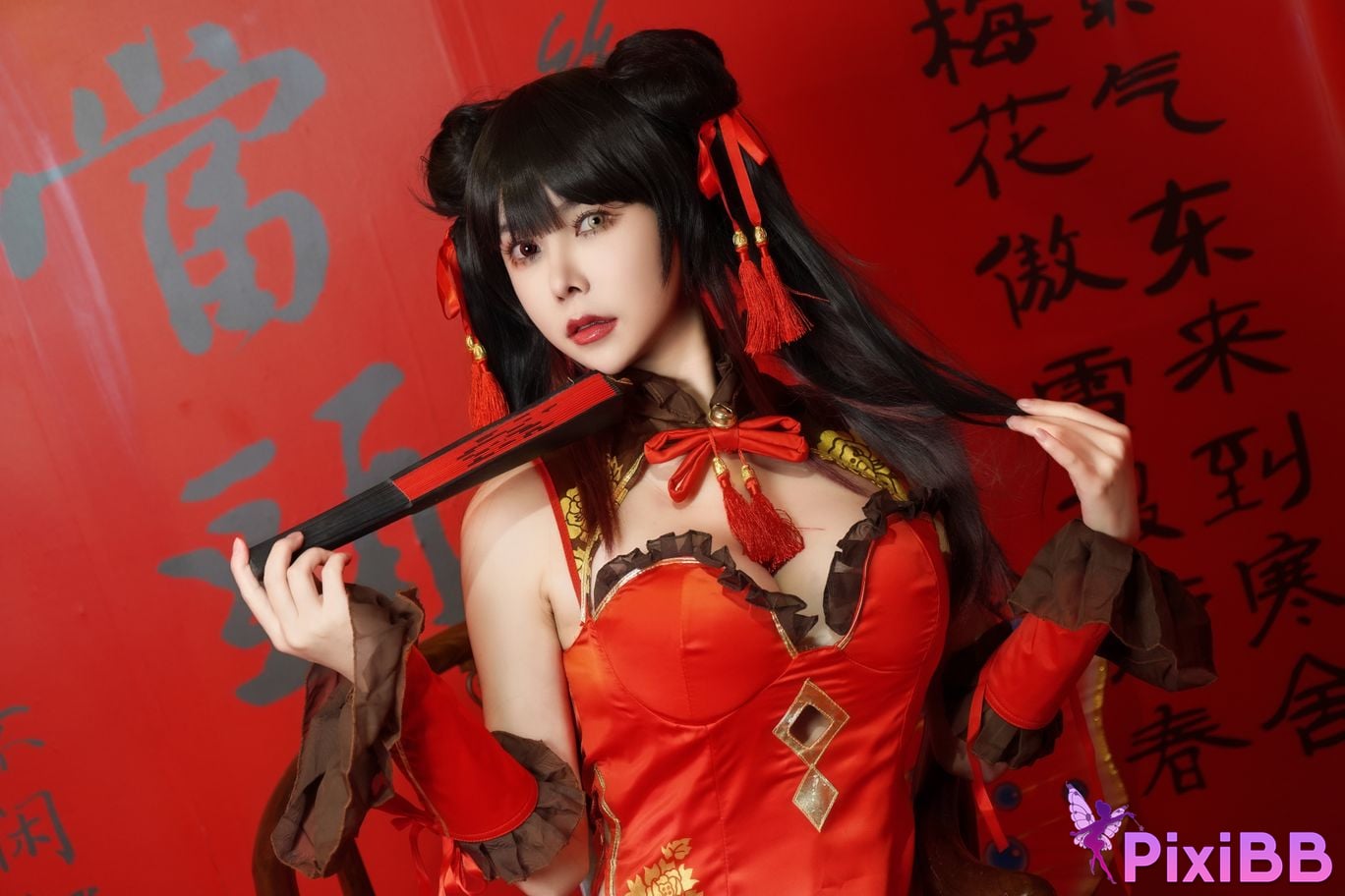 Cosplay Amazon Catfish Tokizaki Kurosan Cheongsam PixiBB.COM 023