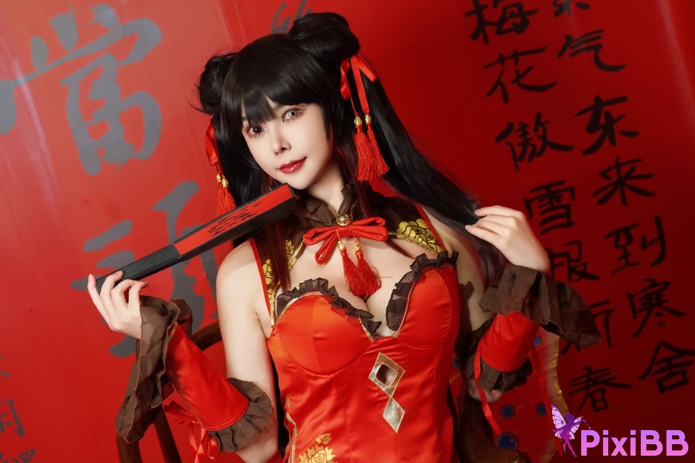 Cosplay Amazon Catfish Tokizaki Kurosan Cheongsam PixiBB.COM 025
