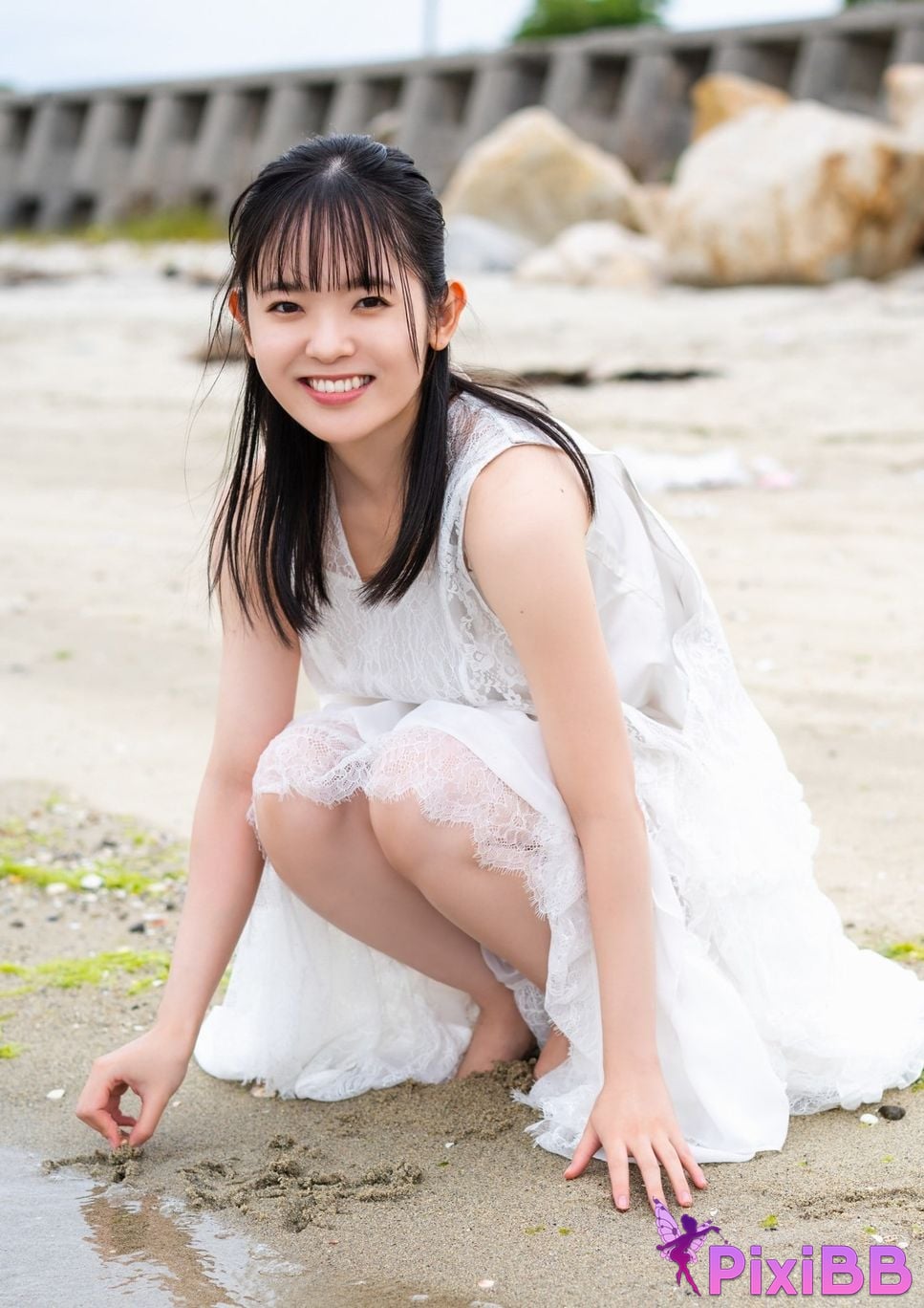 Japanese Idol Nozomi Nirei Urui Digital only YJ PHOTO BOOK photo collection An unpredictable explosion occurred on the first cover. PixiBB.COM 058