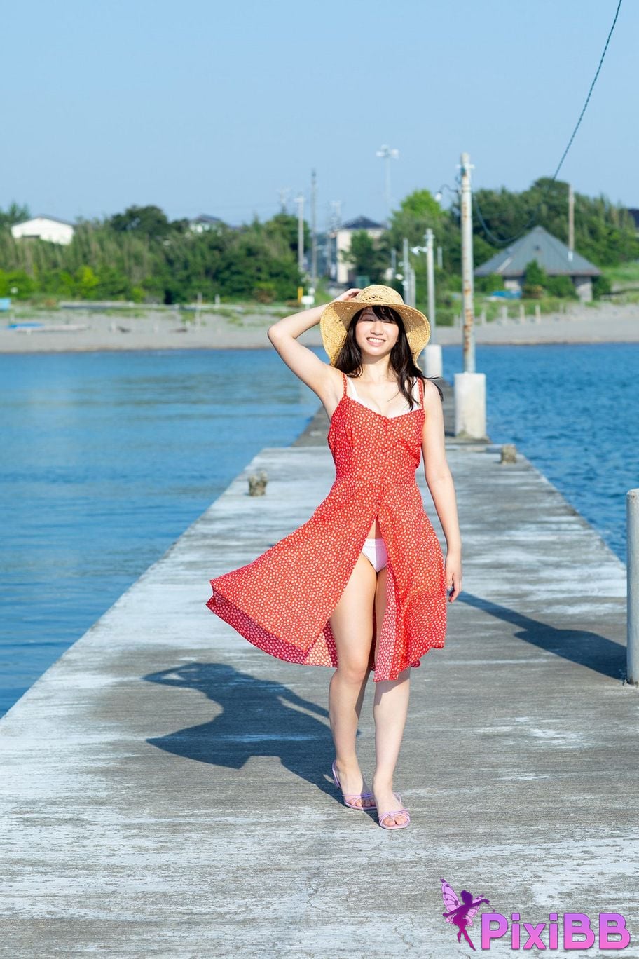 Japanese Idol Kokomi Momose female college student a summer adventure Weekly Post Digital Photo Book PixiBB.COM 070