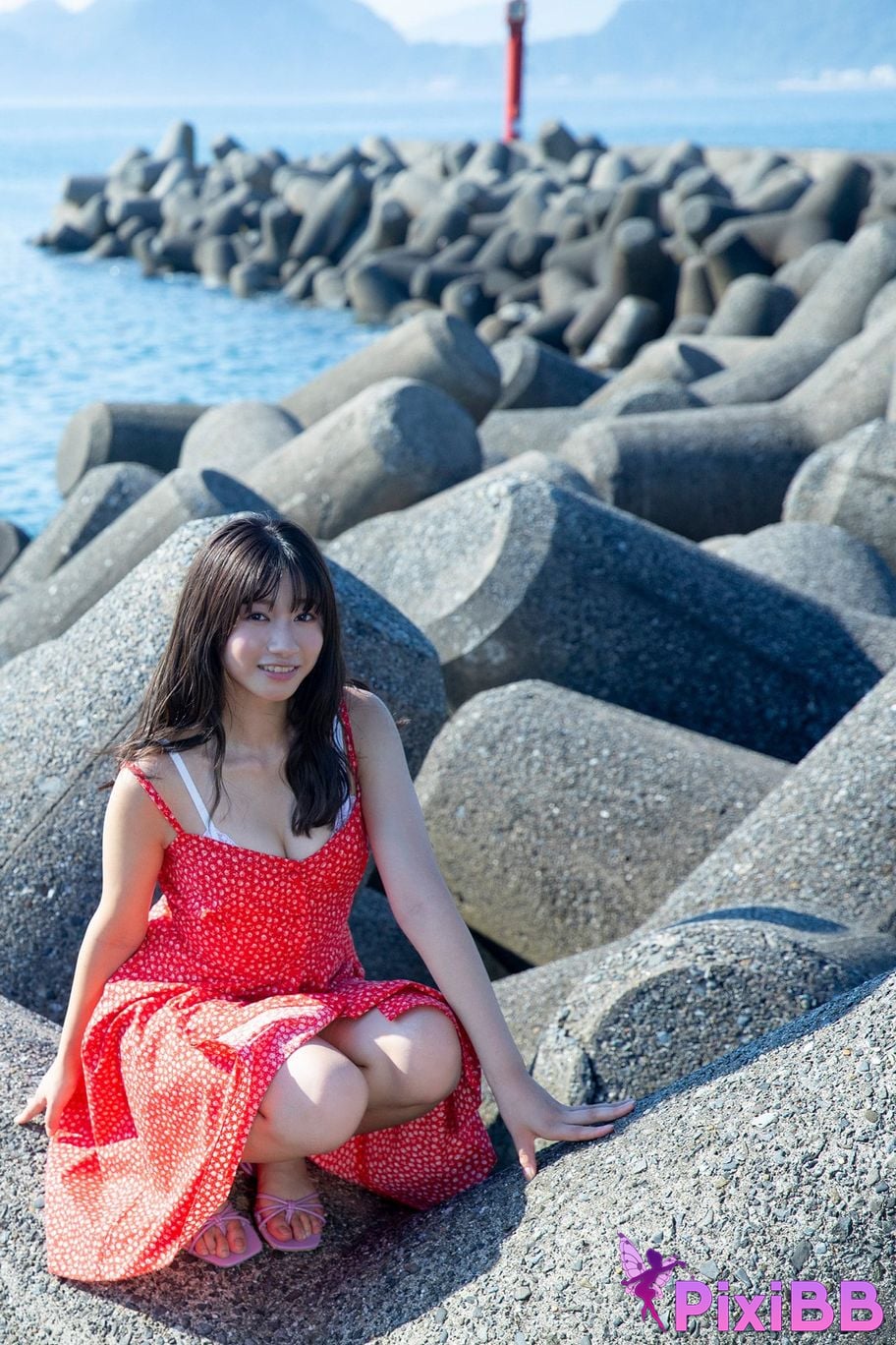 Japanese Idol Kokomi Momose female college student a summer adventure Weekly Post Digital Photo Book PixiBB.COM 081