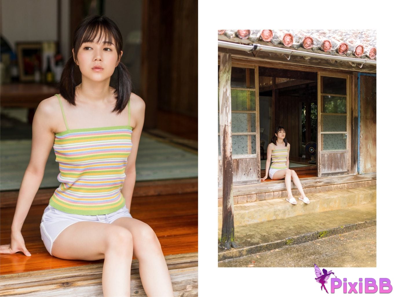 Japanese Idol Suzumori Remu Gravure photo book re In a transparent world PixiBB.COM 014