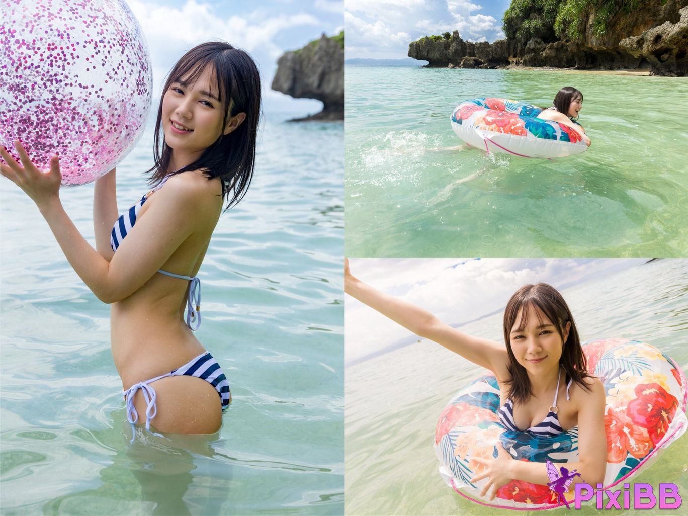 Japanese Idol Suzumori Remu Gravure photo book re In a transparent world PixiBB.COM 031