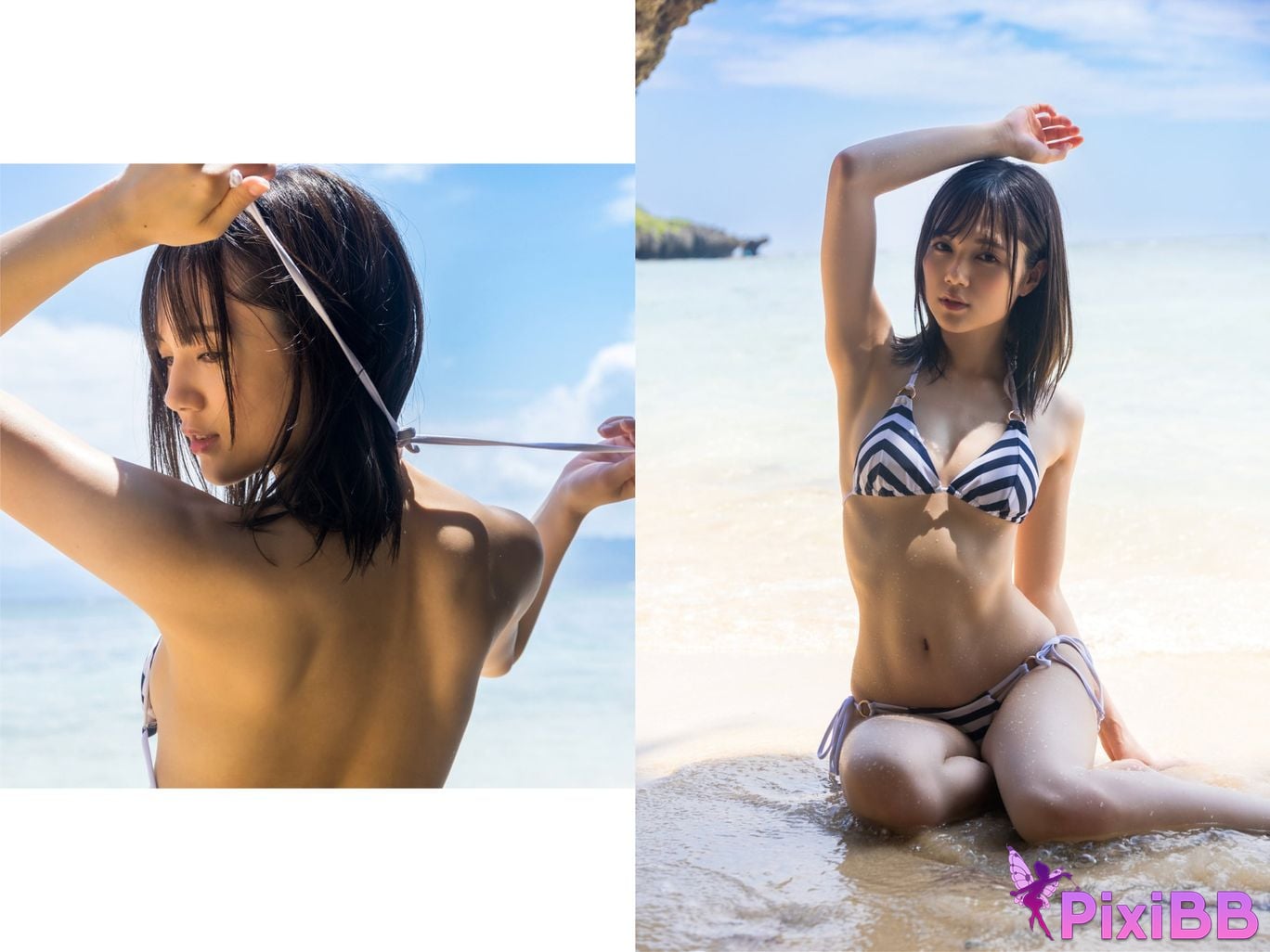Japanese Idol Suzumori Remu Gravure photo book re In a transparent world PixiBB.COM 032