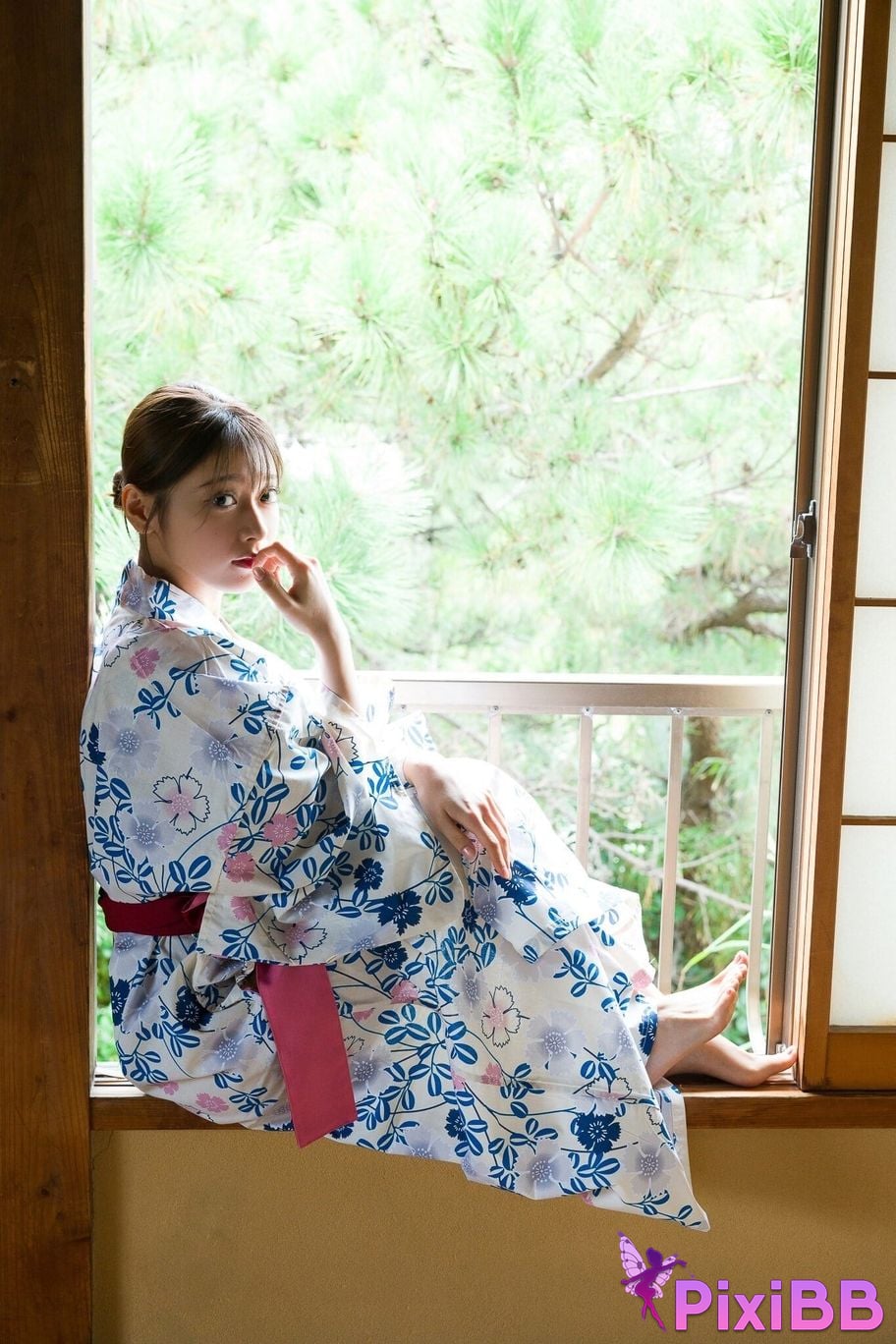 Japanese Idol Marupi Expanded version Complete 50P Yanmaga Other YM2024 Year 49 Issue unreleased cut digital photo book PixiBB.COM 024