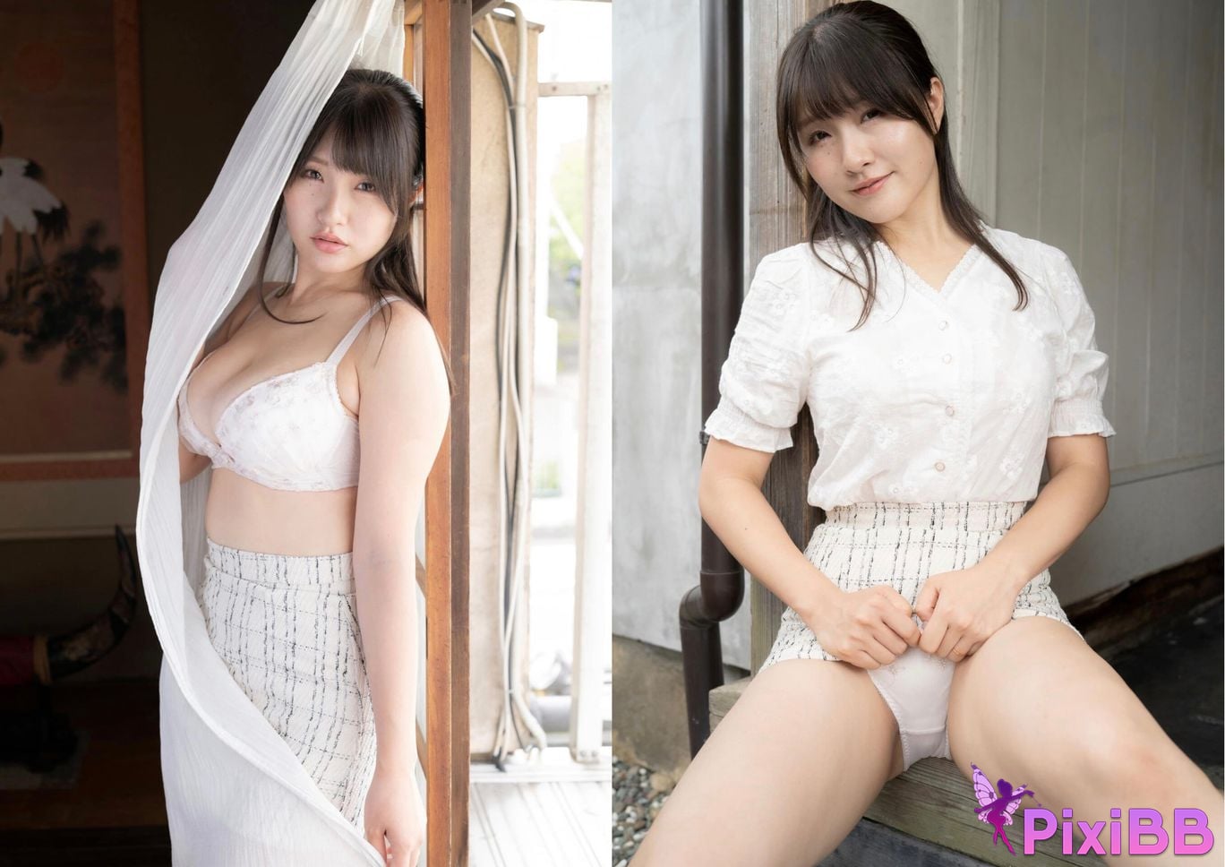 Japanese Idol Tsumugi Hara Exciting Girls Digital Photo Book If that gravure idol was a young wife PixiBB.COM 041