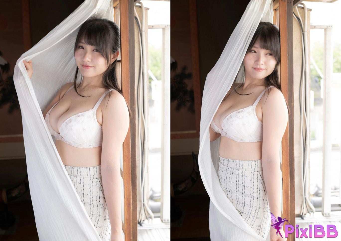 Japanese Idol Tsumugi Hara Exciting Girls Digital Photo Book If that gravure idol was a young wife PixiBB.COM 042