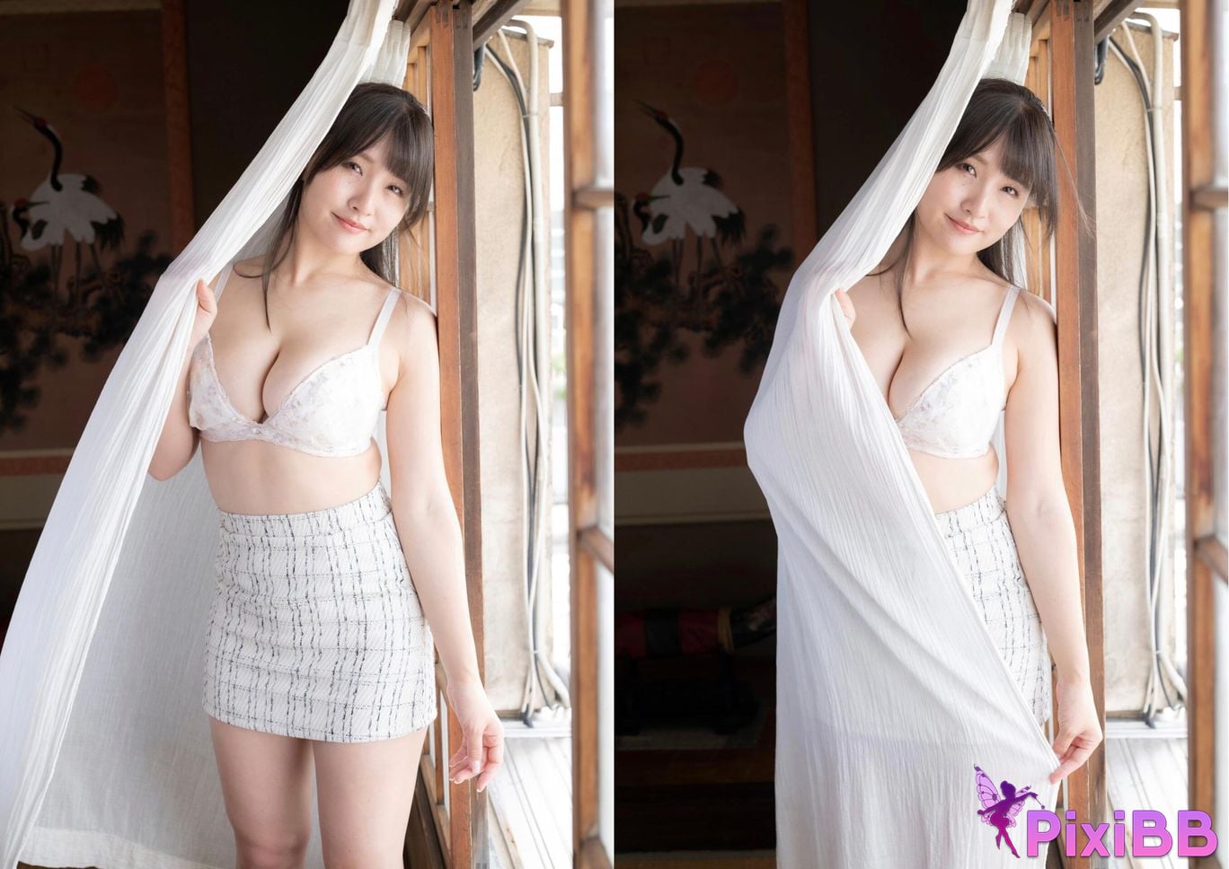 Japanese Idol Tsumugi Hara Exciting Girls Digital Photo Book If that gravure idol was a young wife PixiBB.COM 044