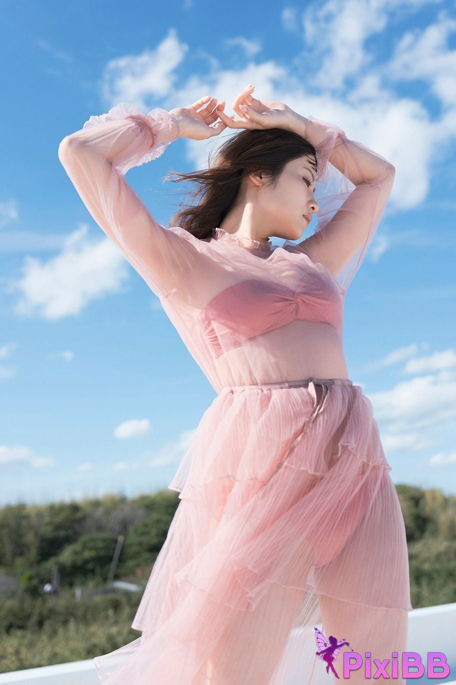 Japanese Idol Momotsuki Nashiko Shiko FLASH digital photo book Queen of Beauty PixiBB.COM 061