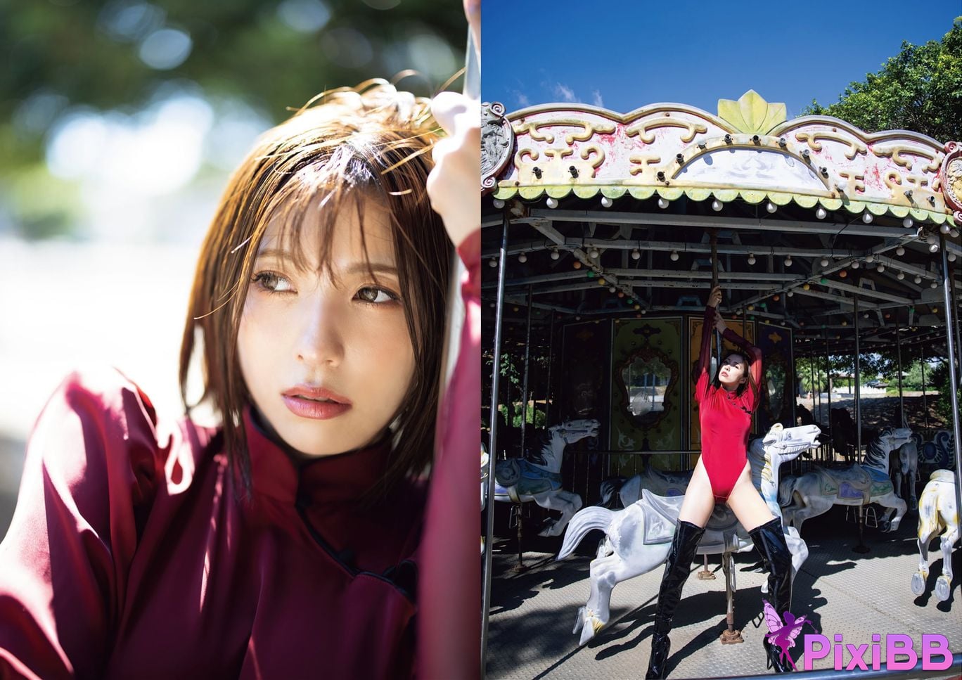 Japanese Idol Mai Tsubasa photo collection wing PixiBB.COM 016