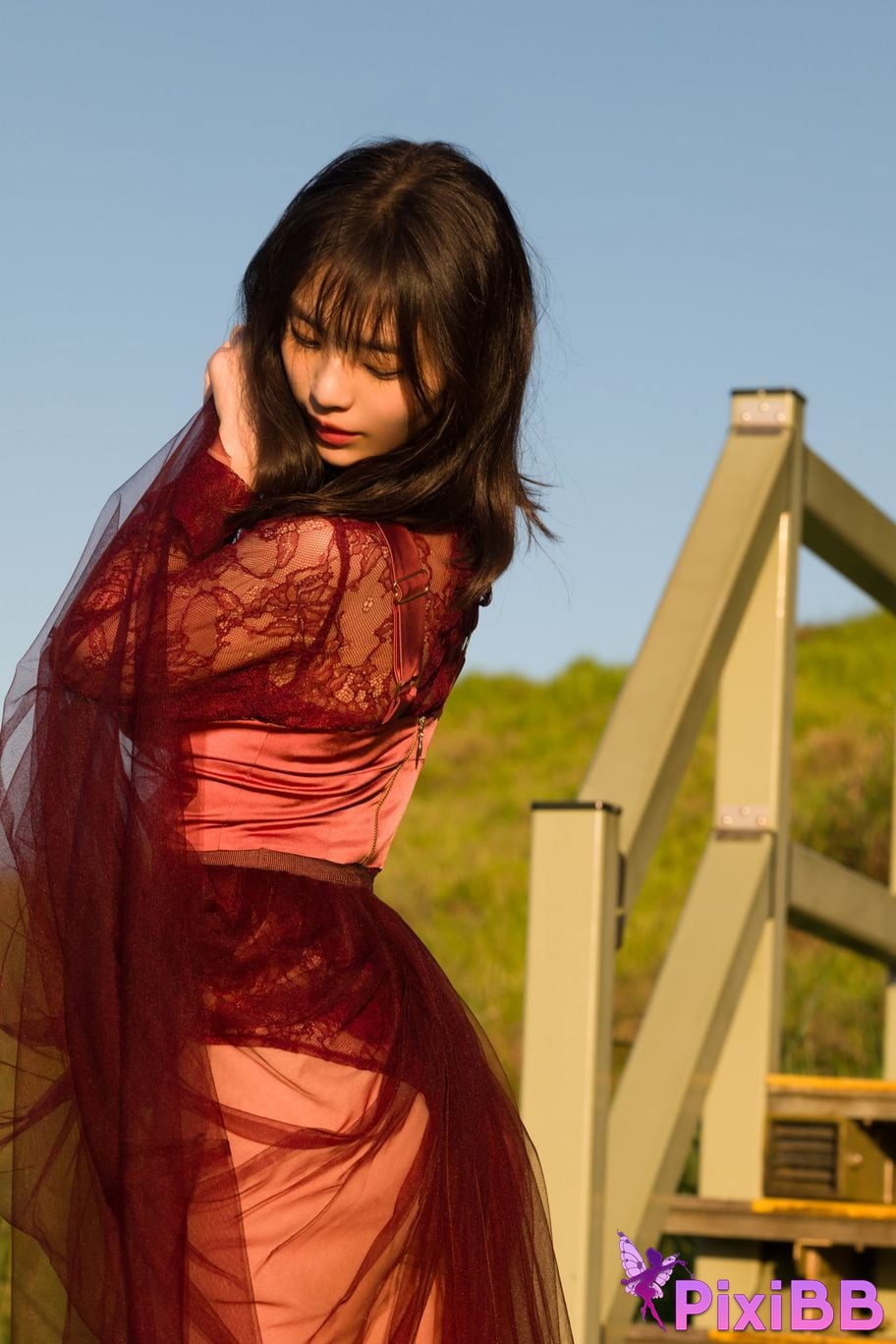 Japanese Idol Kikuchi Hina Photo book another memory large volume 150 pages PixiBB.COM 076